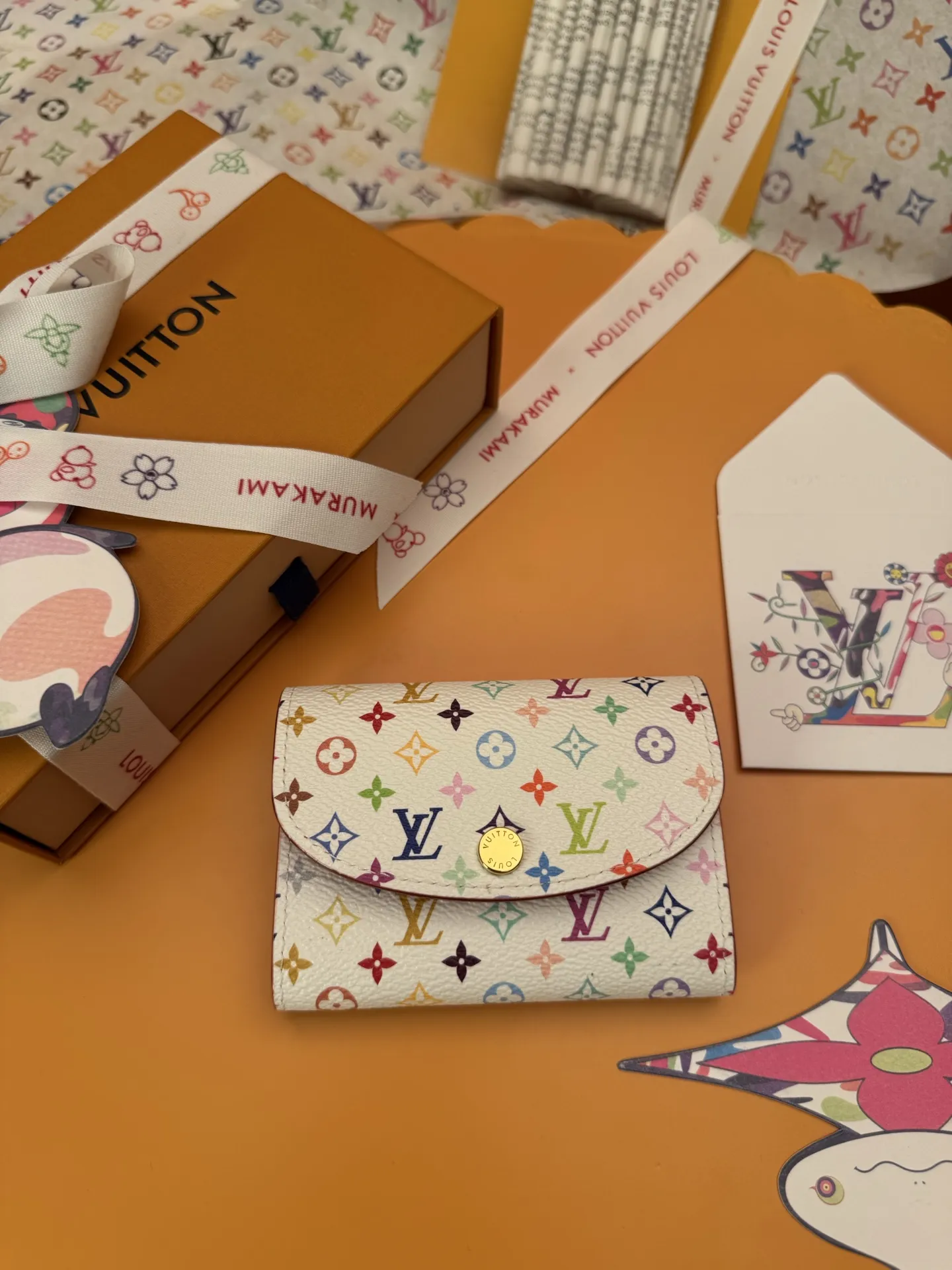 ルイ・ヴィトン LV x TM ロザリー コインパース マルチカラー モノグラム - 画像 (4)