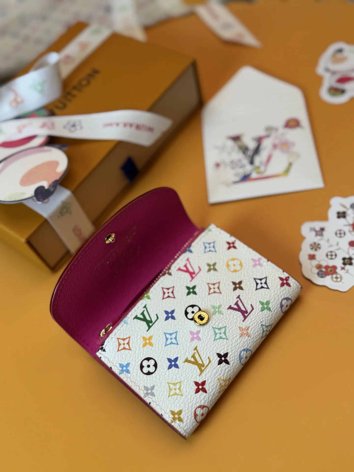 ルイ・ヴィトン LV x TM ロザリー コインパース マルチカラー モノグラム - 画像 (6)