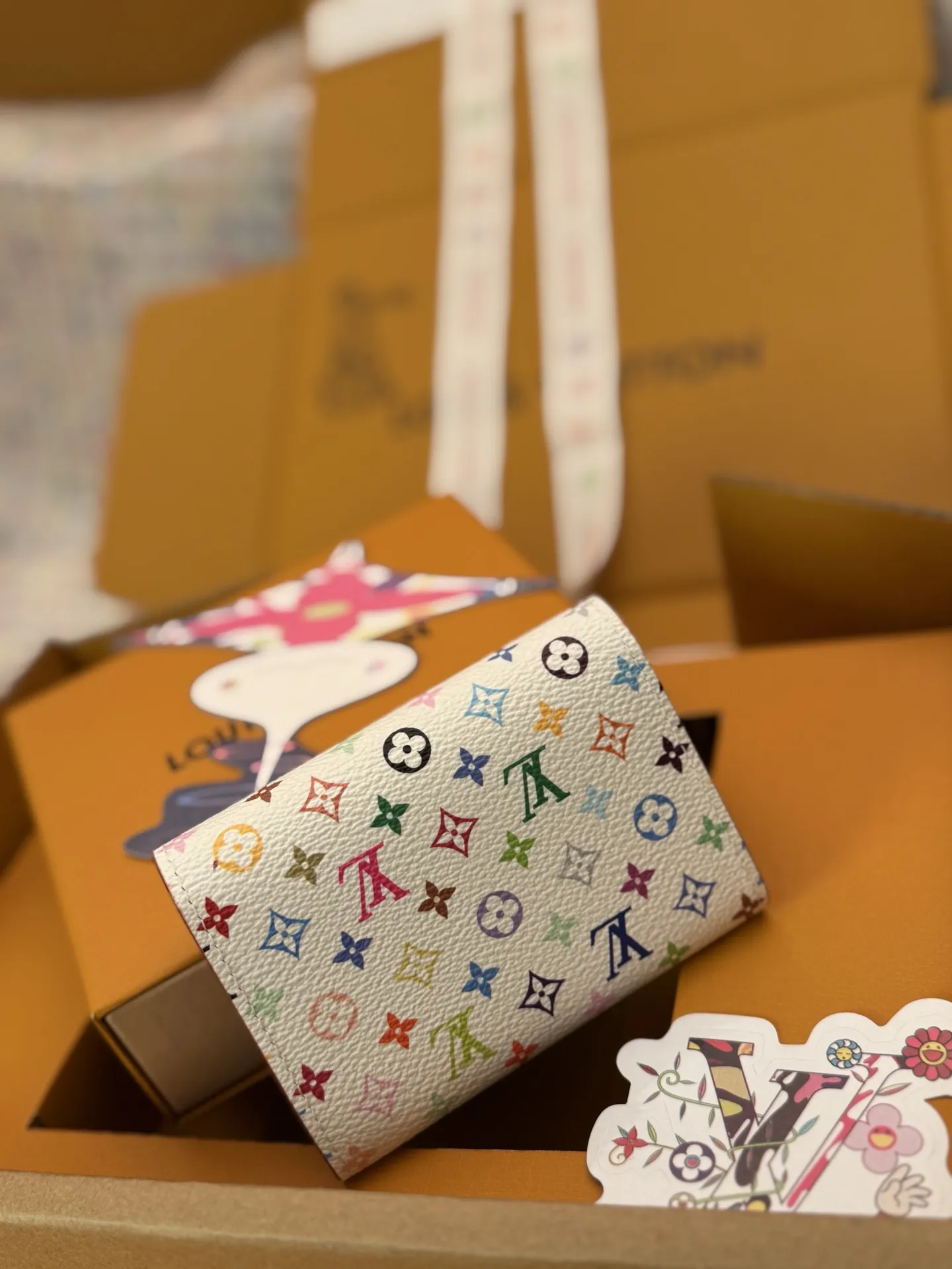 ルイ・ヴィトン LV x TM ロザリー コインパース マルチカラー モノグラム - 画像 (10)