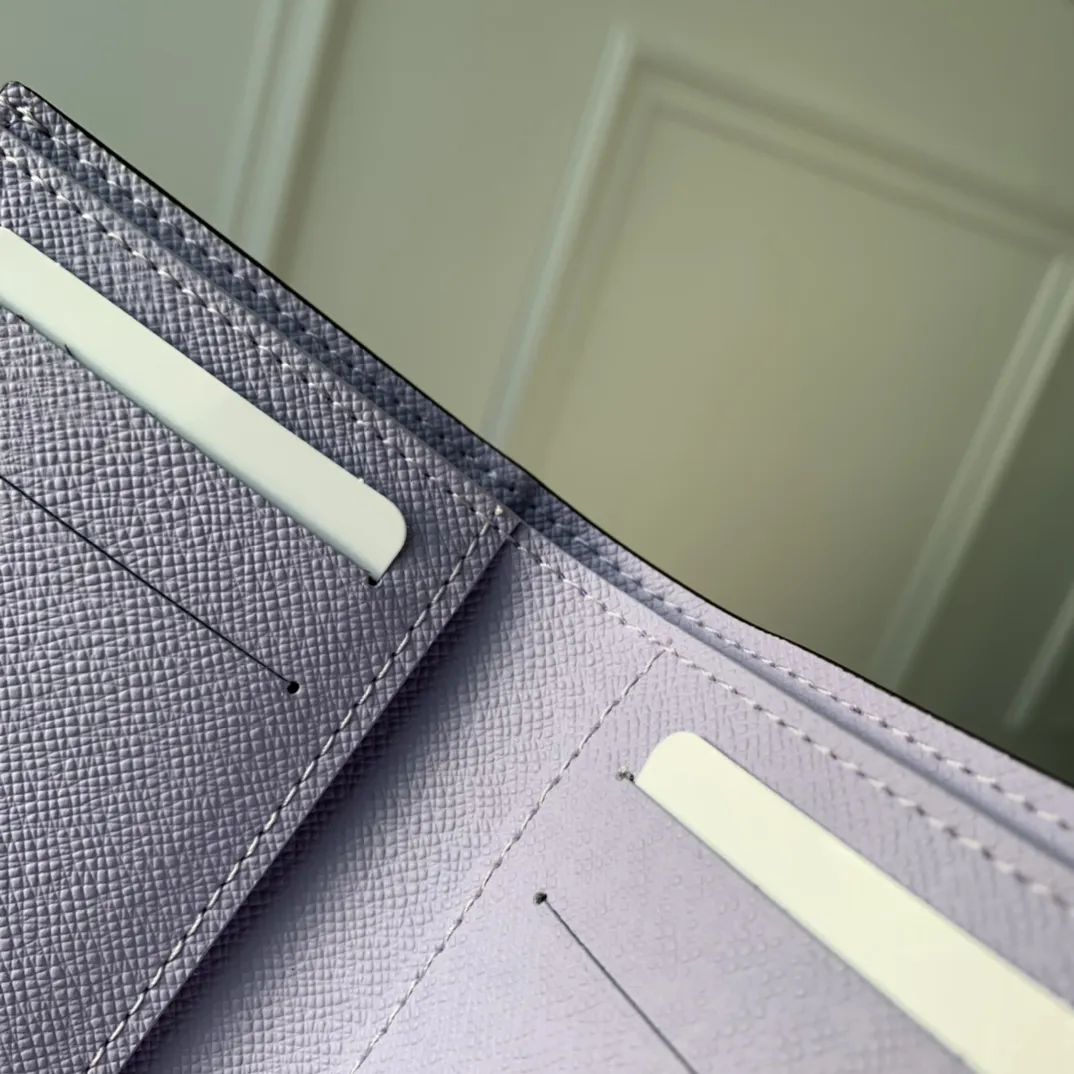 ルイ・ヴィトン ポルトフォイユ・リサ M82415 パープル 長財布 - 画像 (7)