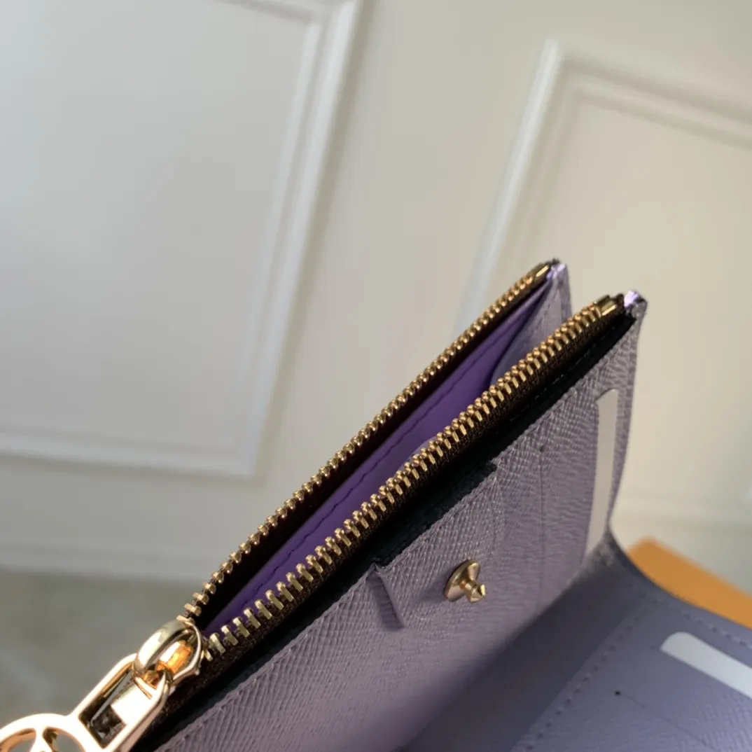 ルイ・ヴィトン ポルトフォイユ・リサ M82415 パープル 長財布 - 画像 (8)