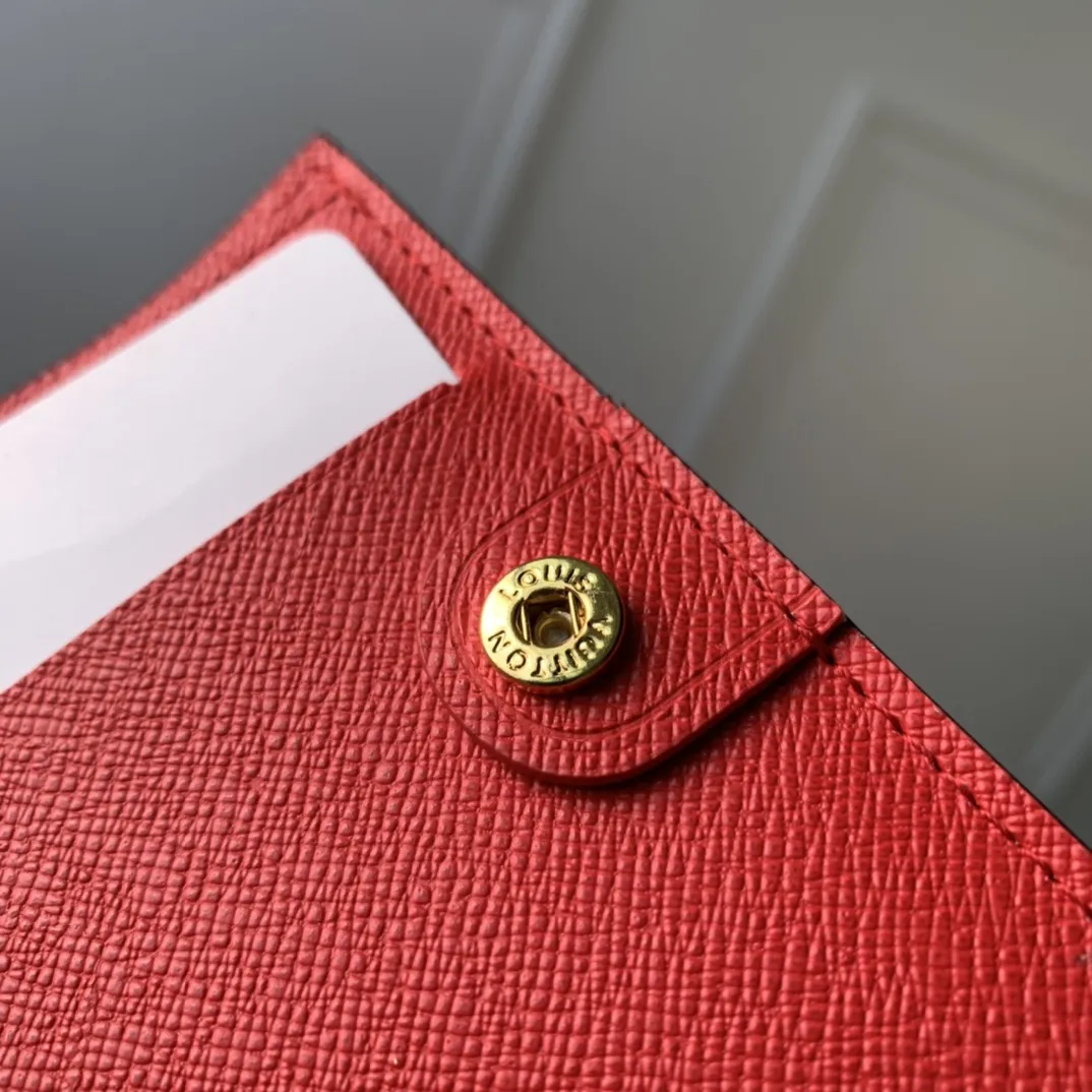 ルイ・ヴィトン ポルトフォイユ・リサ M8281 レッド ウォレット - 画像 (9)