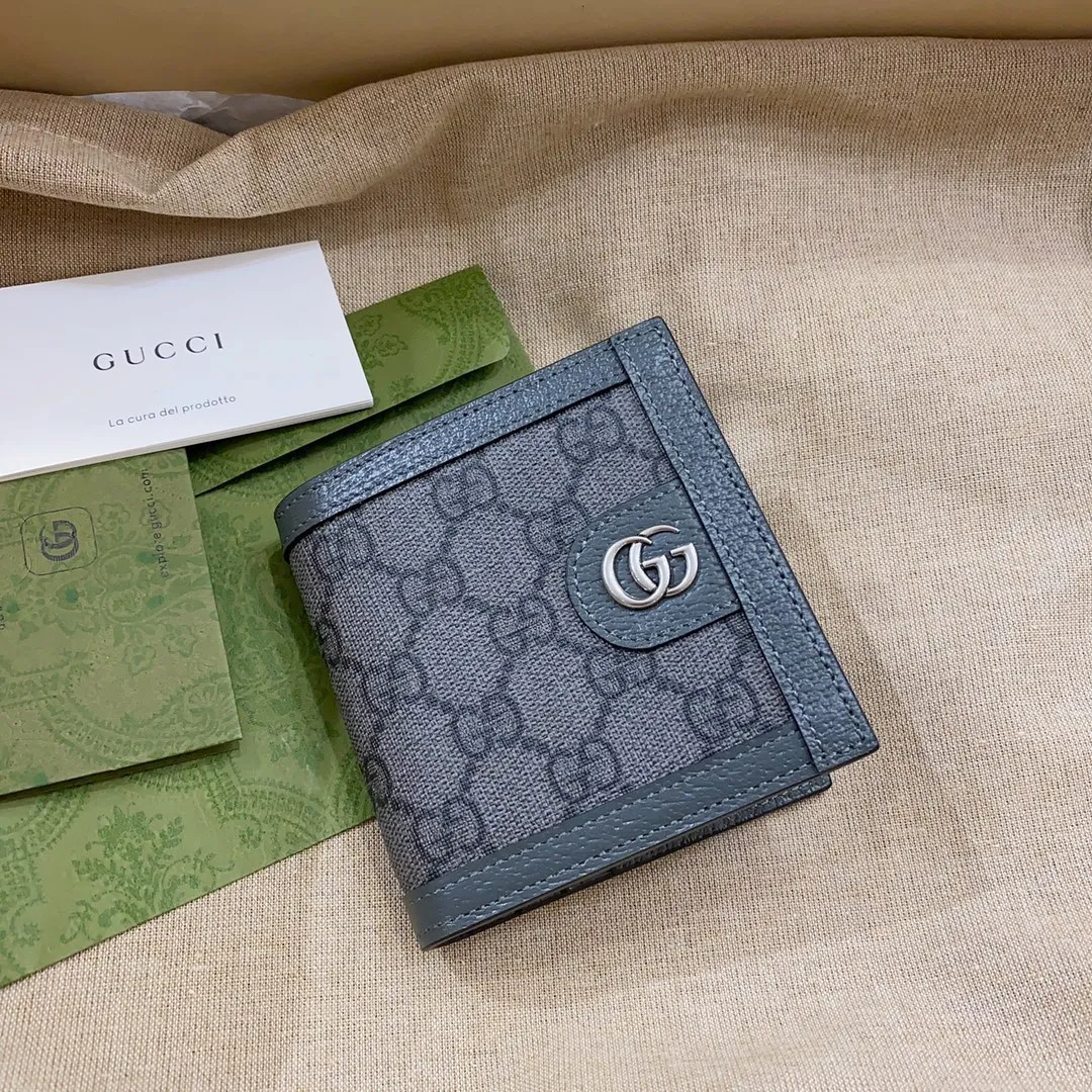 グッチ オフィディア ウォレット 732016 グレー キャンバス - 画像 (4)