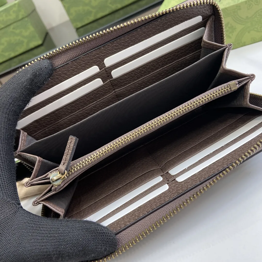 グッチ アリア バンブーウォレット ブラウン キャンバス GG - 画像 (10)