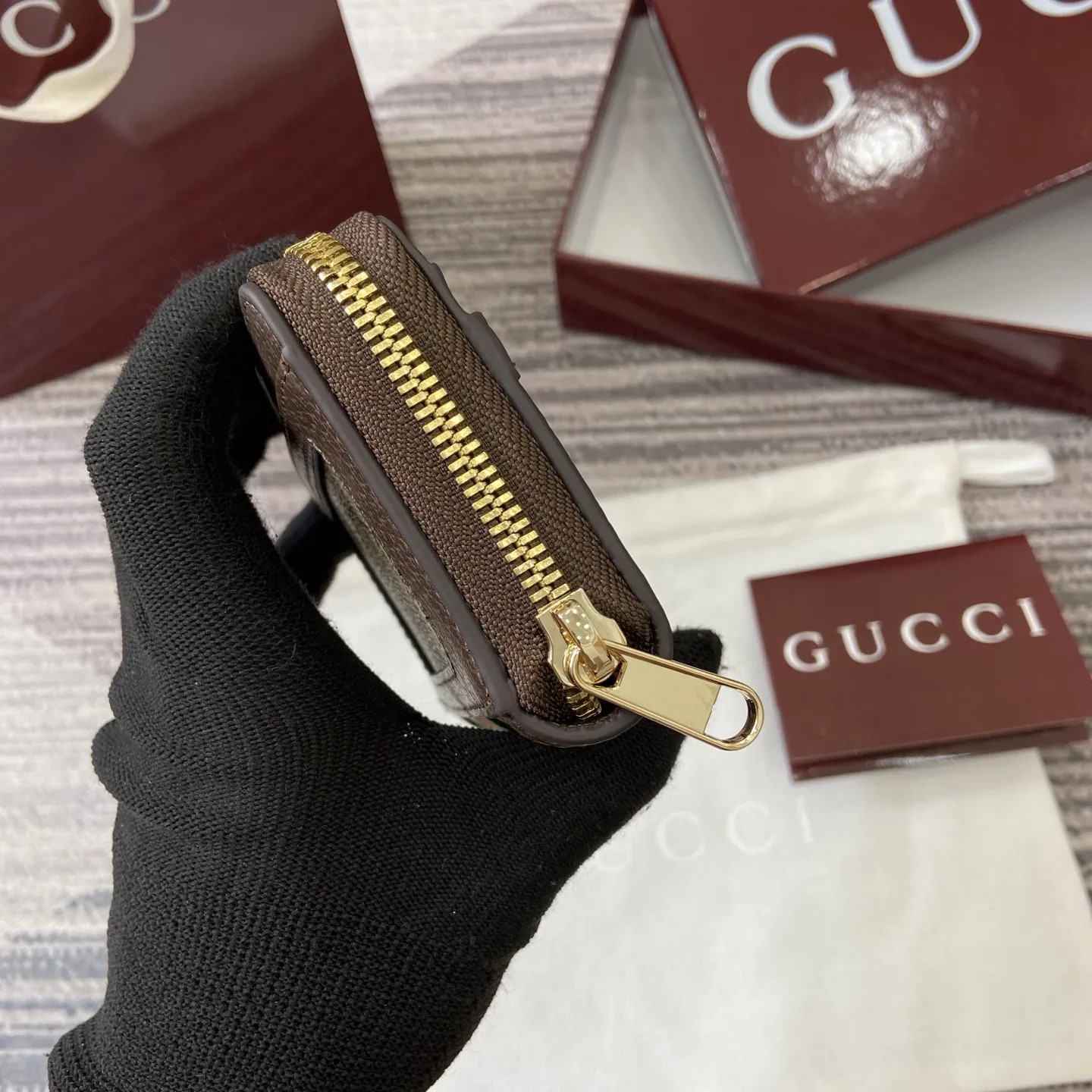 グッチ オフィディア ウォレット 838489 ベージュブラウン - 画像 (4)