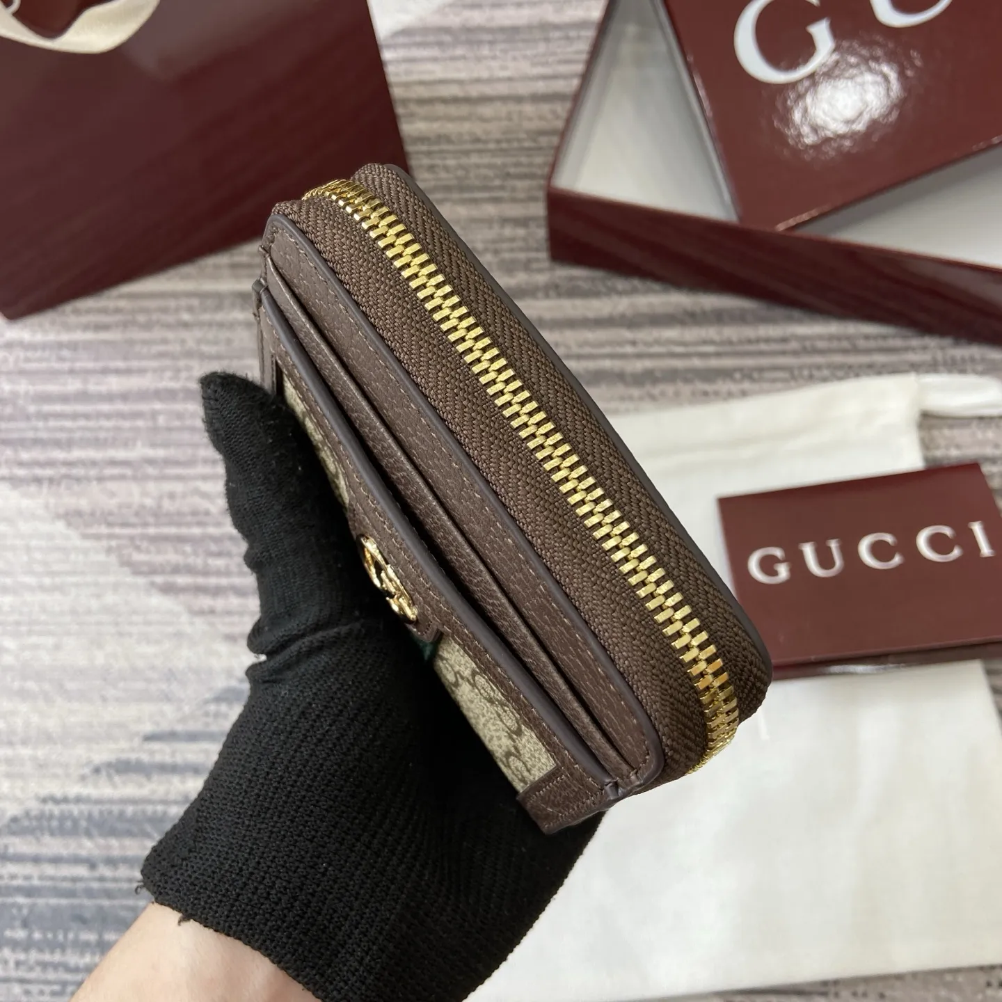 グッチ オフィディア ウォレット 838489 ベージュブラウン - 画像 (5)