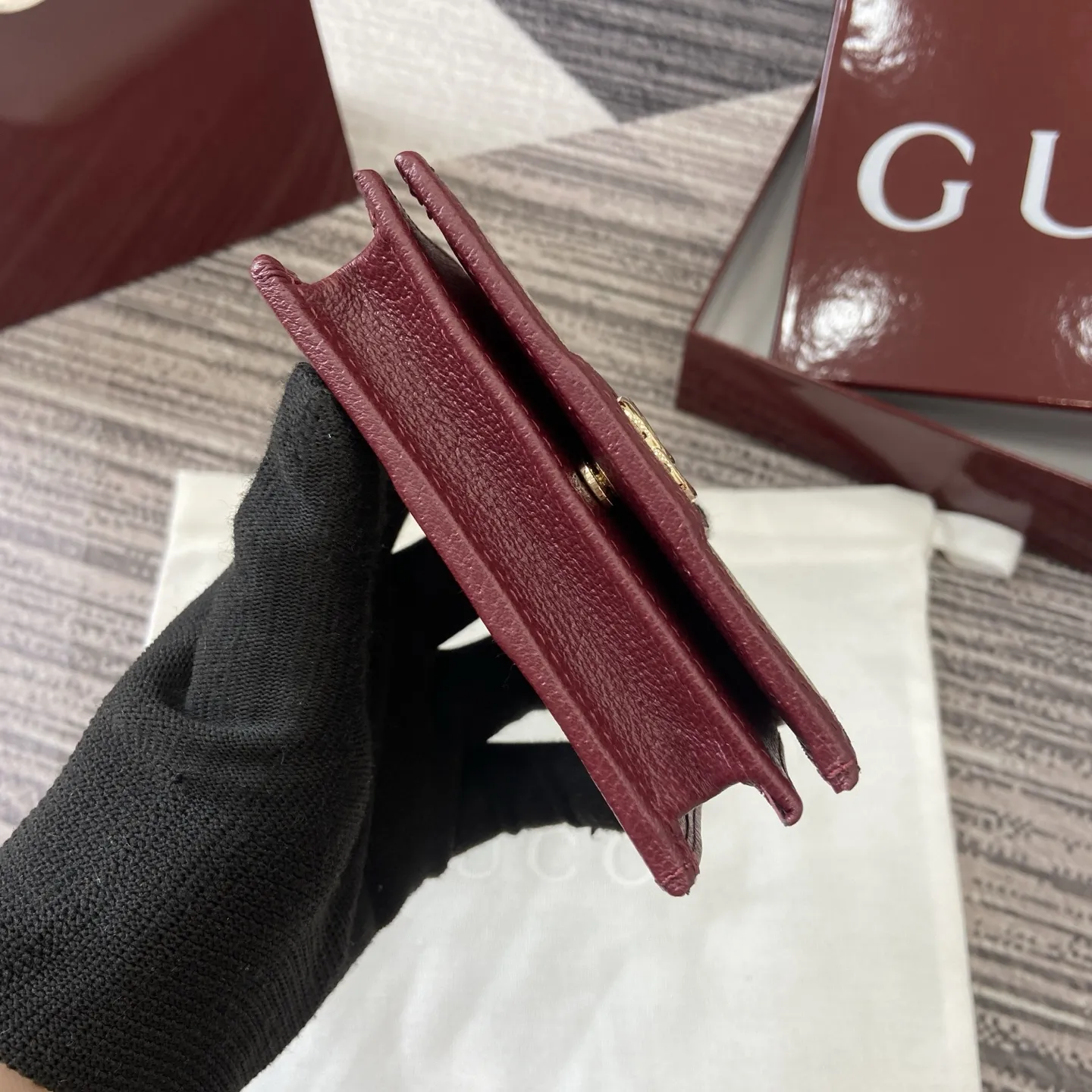 グッチ オフィディア ウォレット 838487 ベージュレッド GG - 画像 (5)