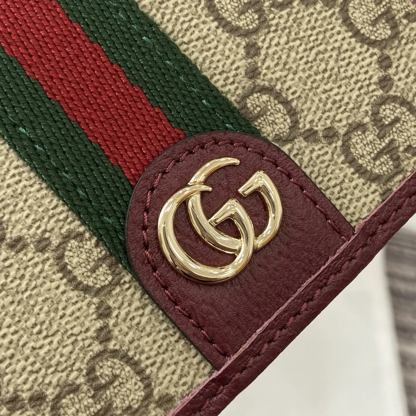 グッチ オフィディア ウォレット 838487 ベージュレッド GG - 画像 (7)