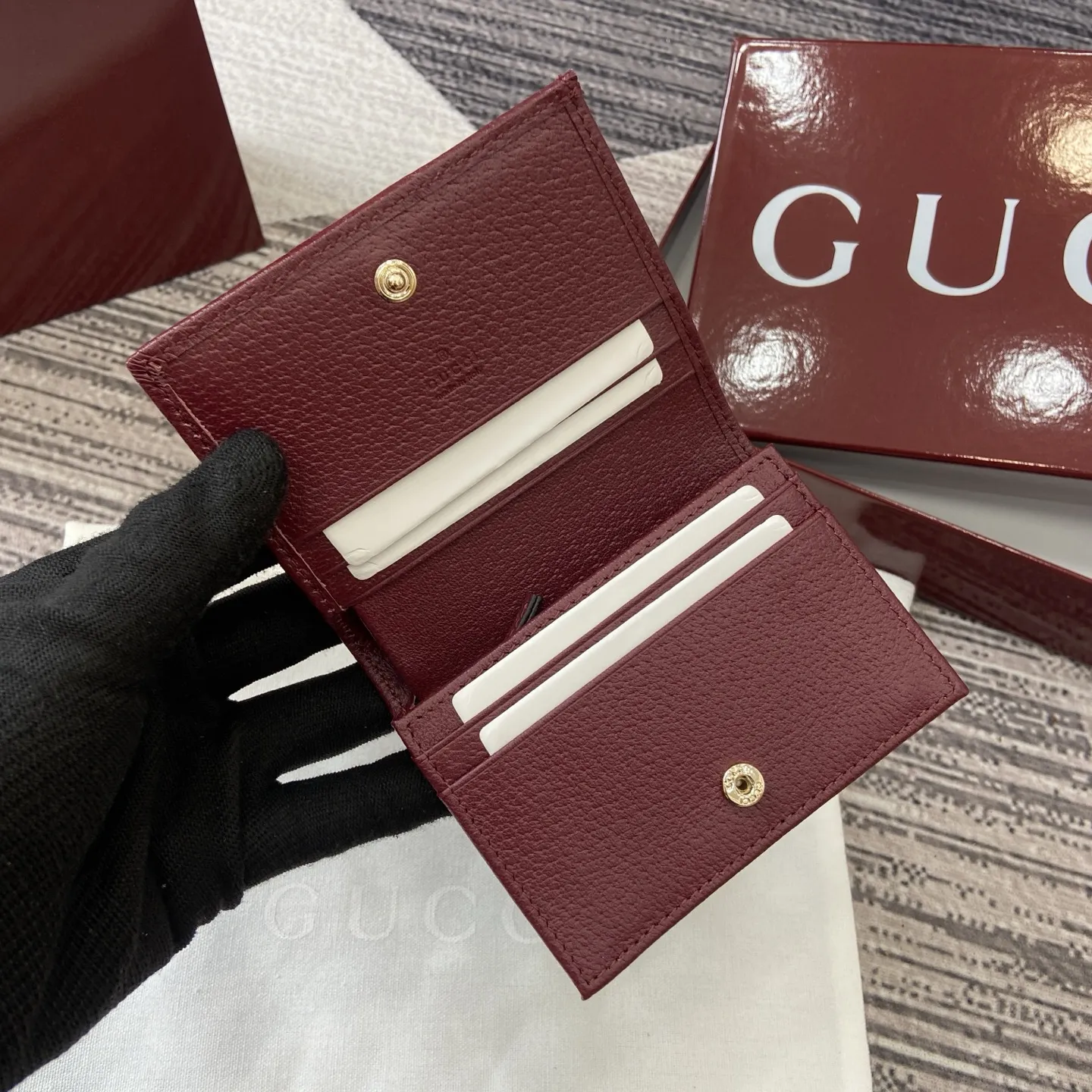 グッチ オフィディア ウォレット 838487 ベージュレッド GG - 画像 (8)