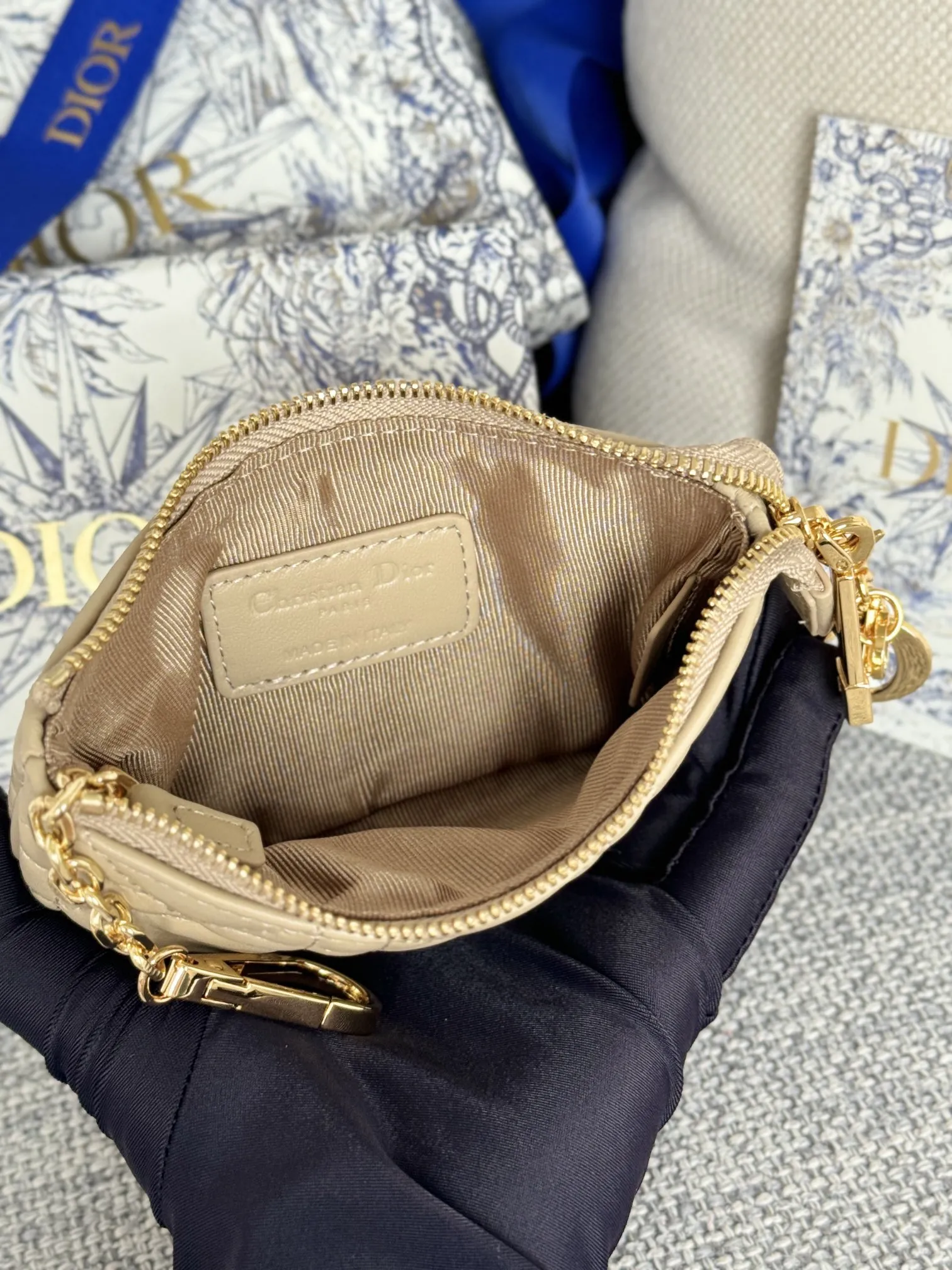 ディオール カロ カードホルダー 30 モンテーニュ グリシーヌ - 画像 (8)