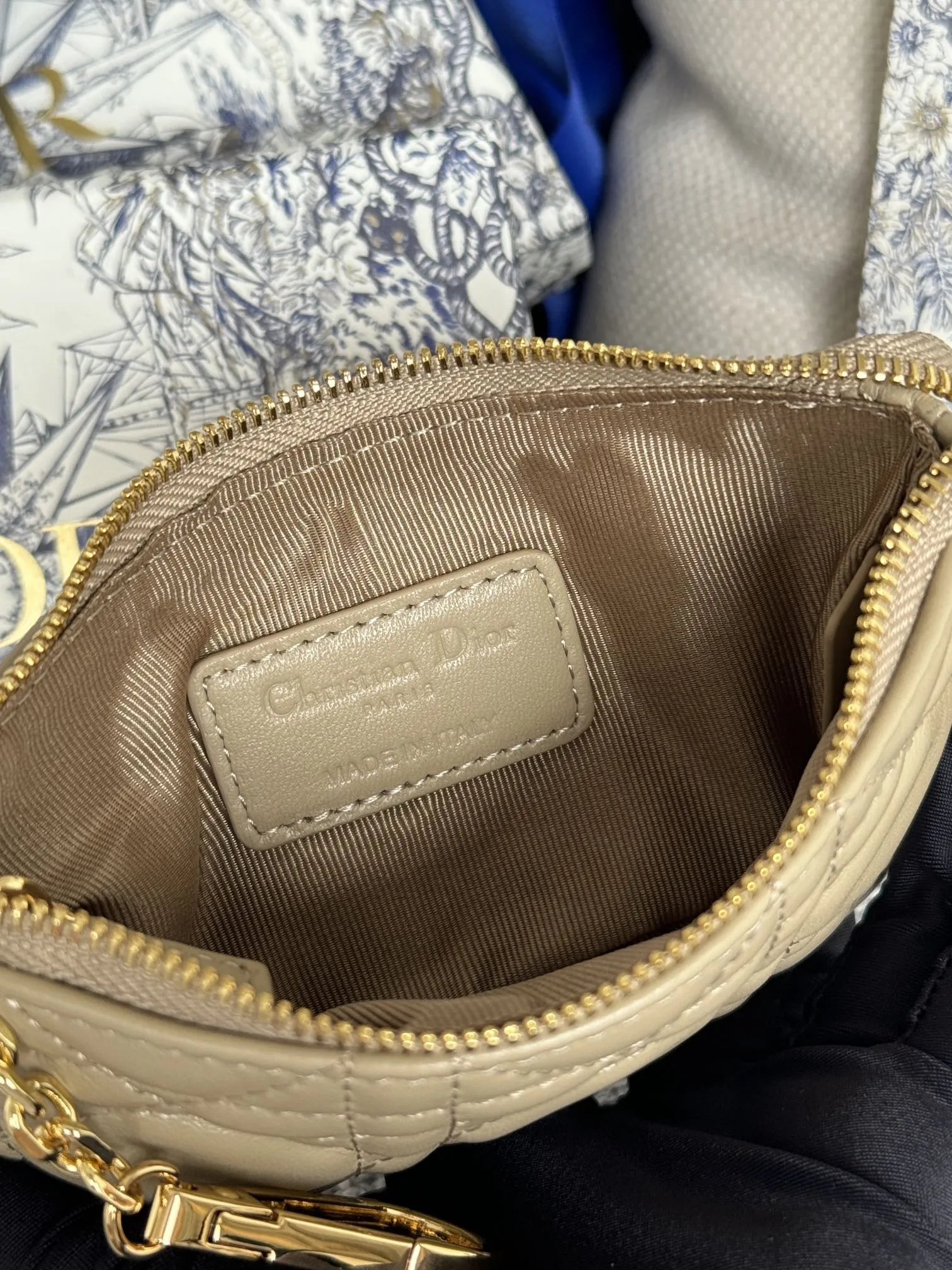 ディオール カロ カードホルダー 30 モンテーニュ グリシーヌ - 画像 (9)