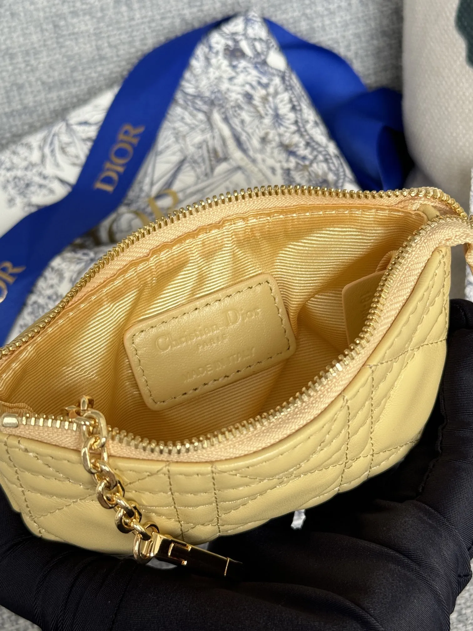 ディオール カロ 30 モンテーニュ グリシーヌ ウォレット - 画像 (10)