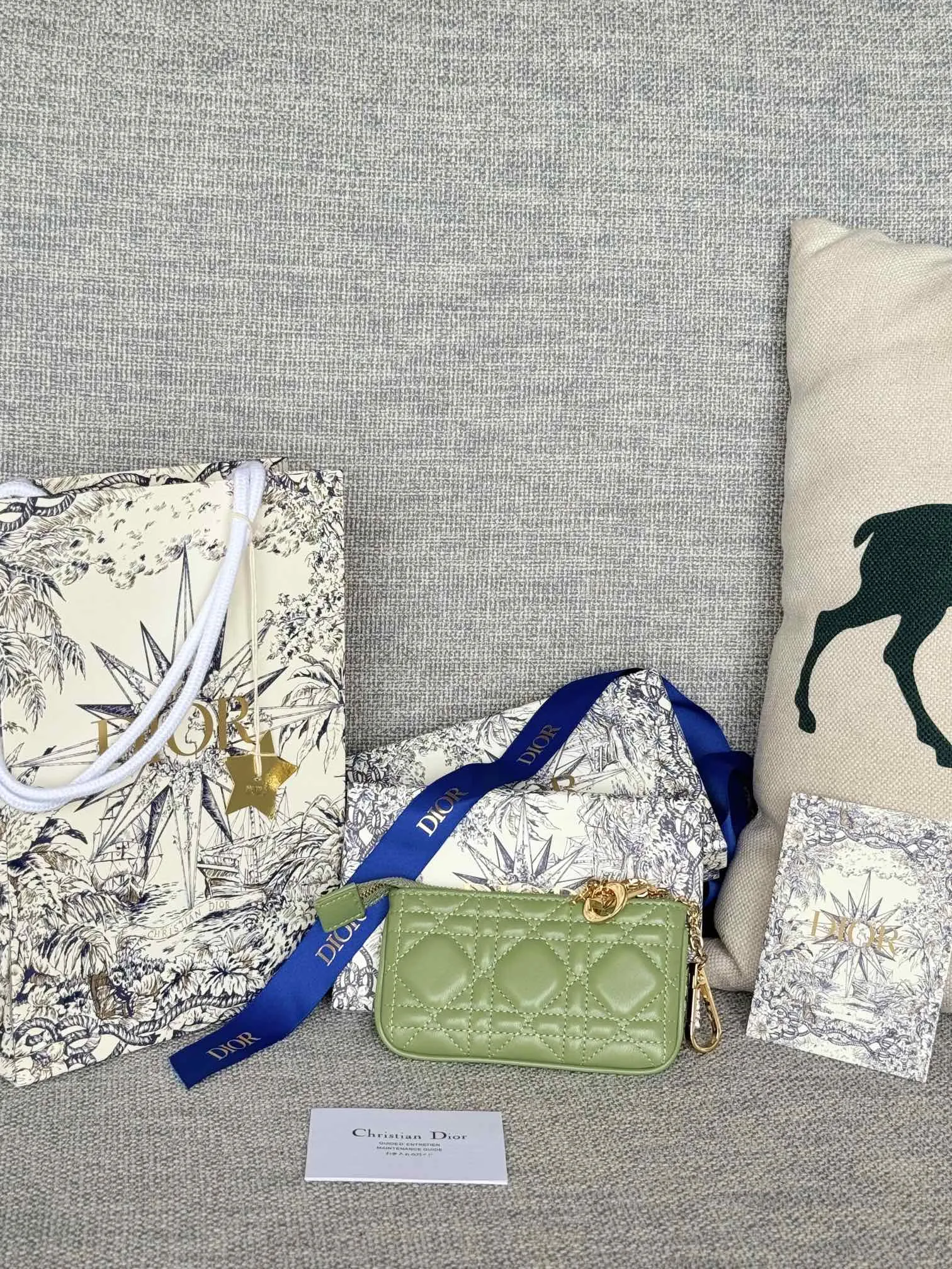 ディオール カロ カードホルダー 30 モンテーニュ グリシーヌ - 画像 (3)