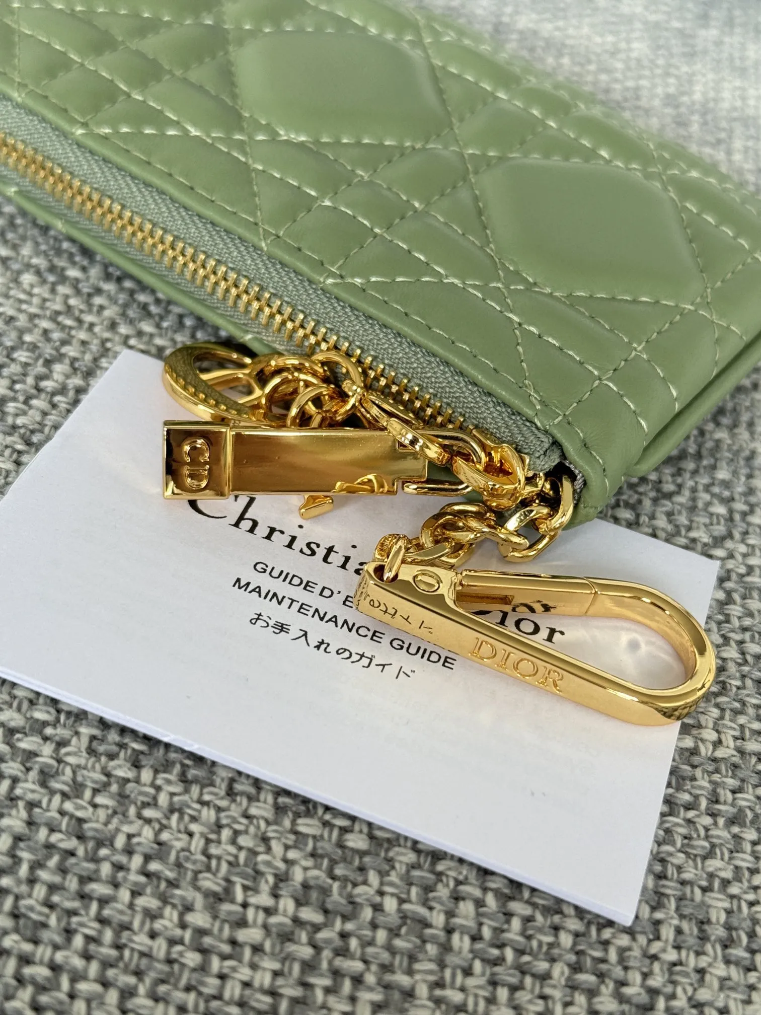 ディオール カロ カードホルダー 30 モンテーニュ グリシーヌ - 画像 (8)