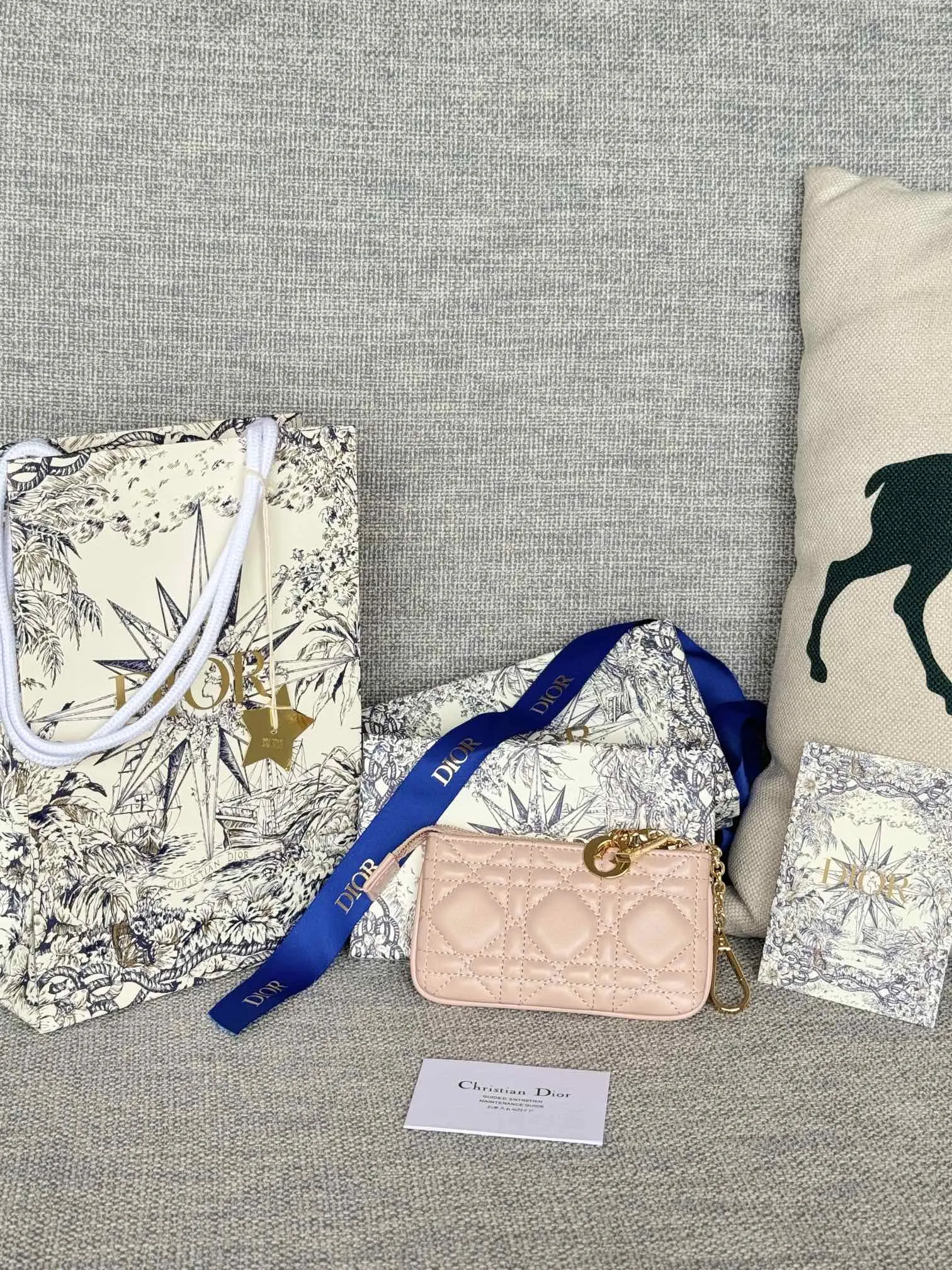 ディオール カロ カードホルダー 30 モンテーニュ グリシーヌ - 画像 (3)