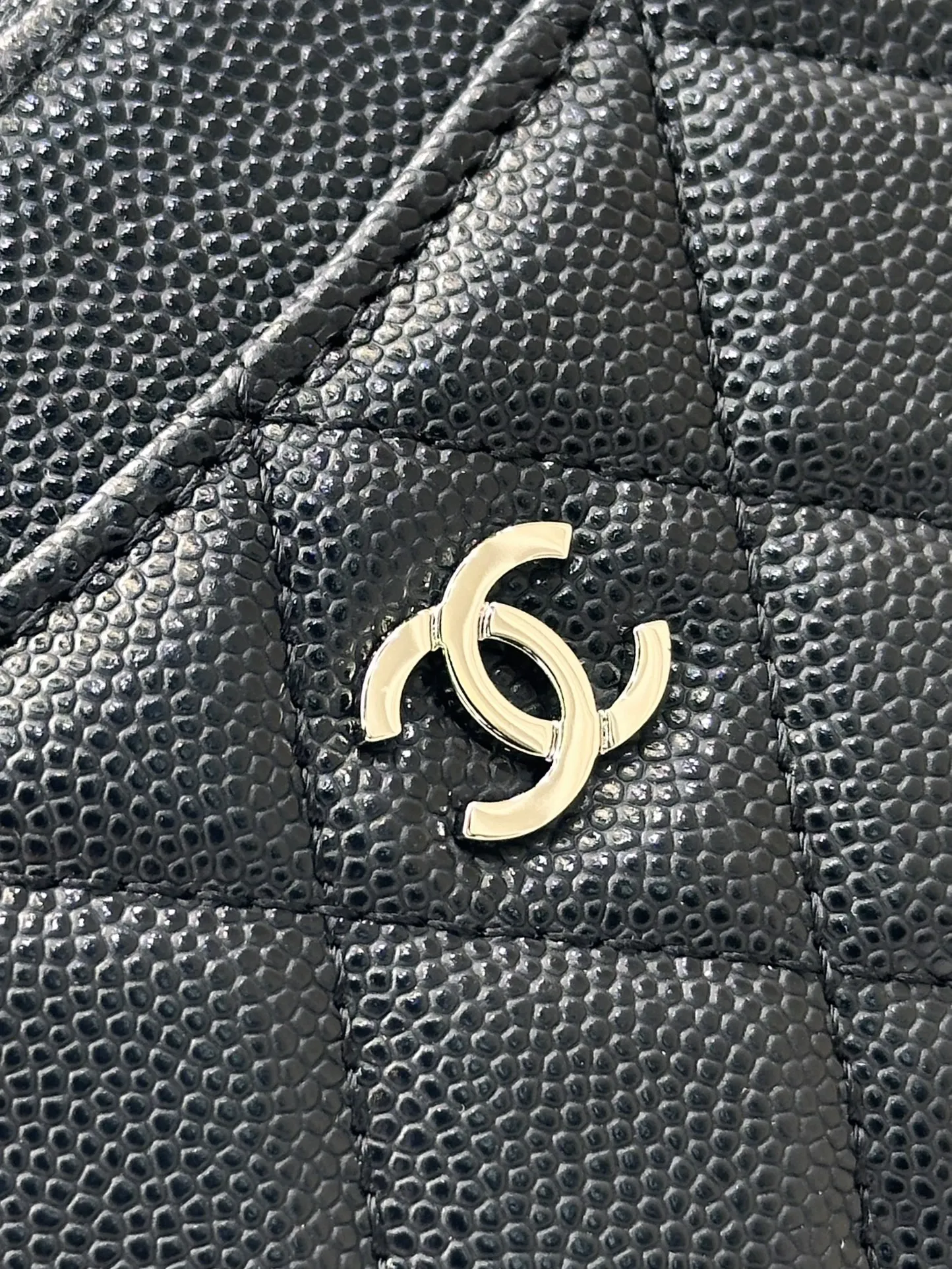 シャネル ココ コインパース ブラック キルティング - 画像 (3)