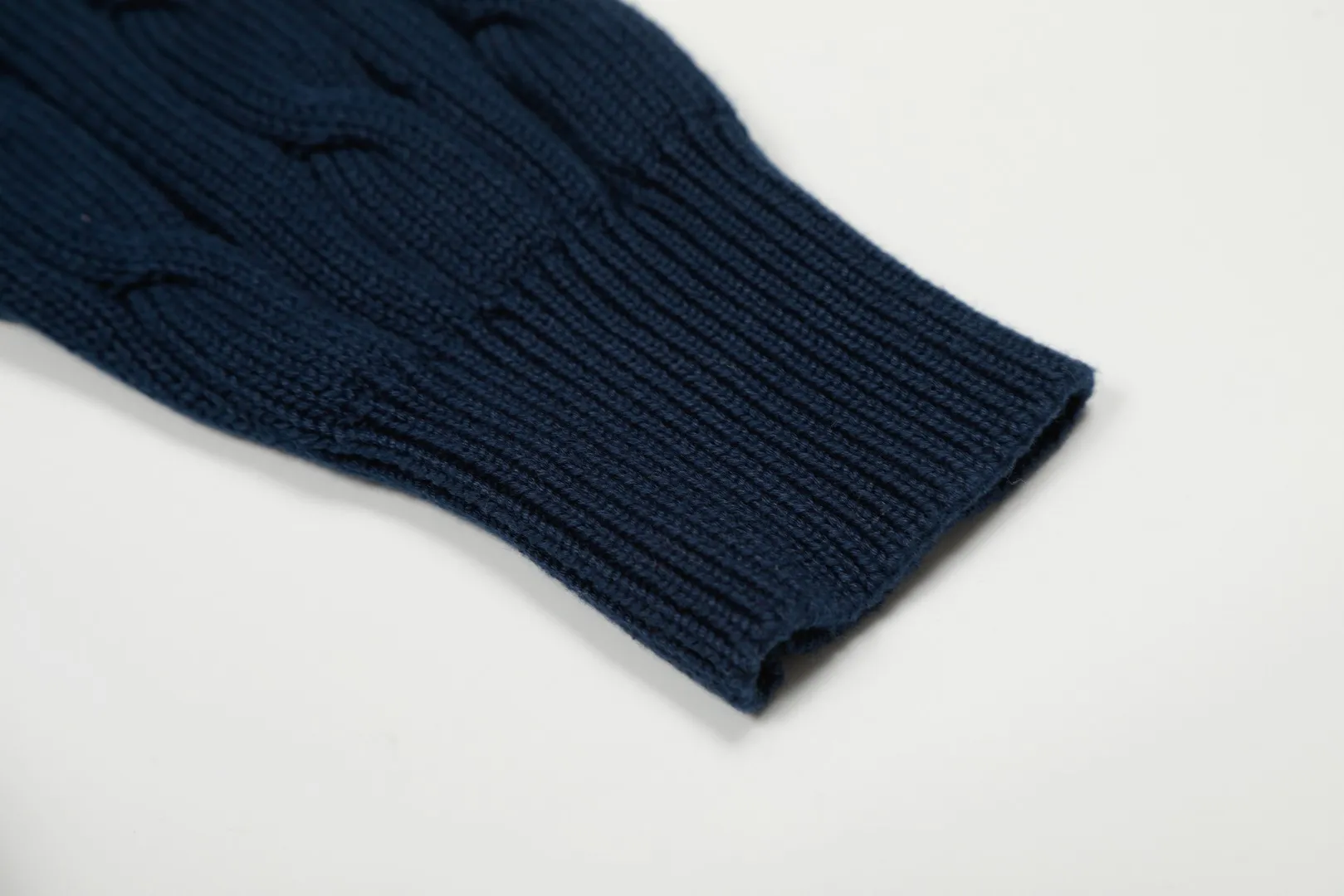 Ralph Lauren Polo Cable Knit Sweater Navy - Image 9