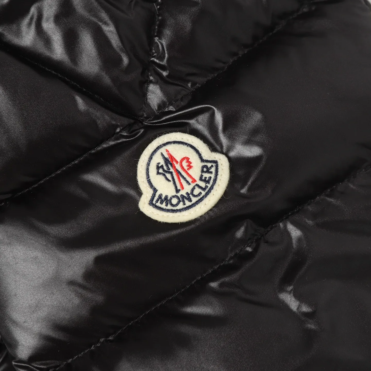 Moncler Acorus Stand Collar Down Jacket Black - Image 5