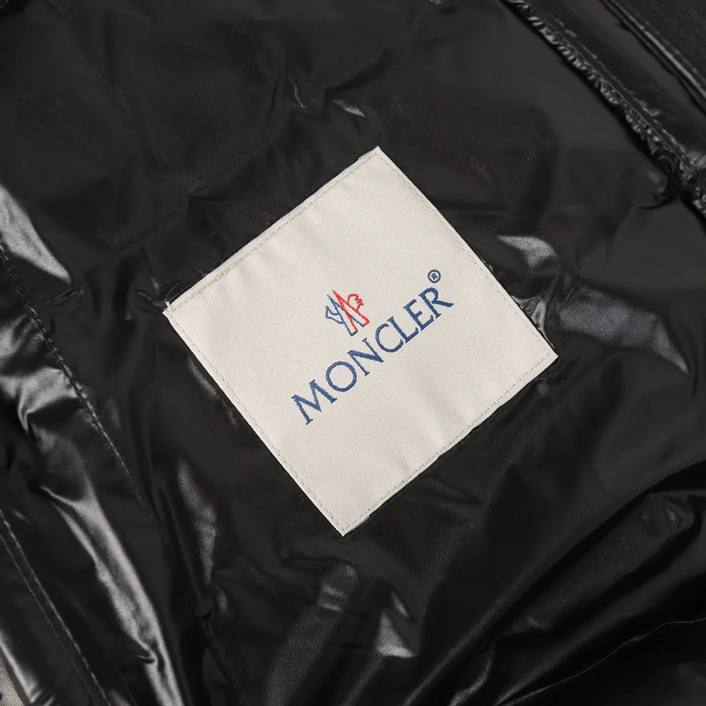 Moncler Acorus Stand Collar Down Jacket Black - Image 8