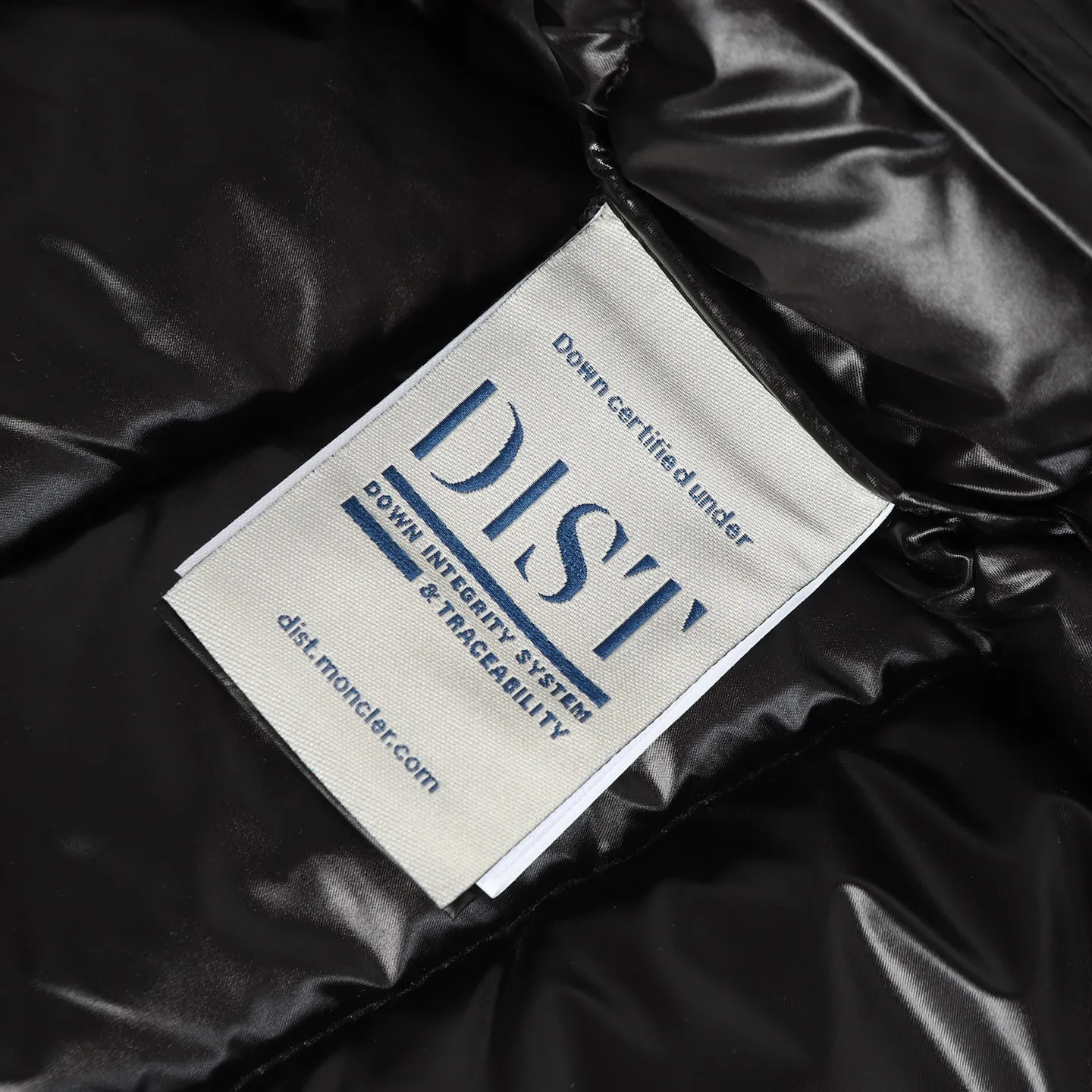 Moncler Acorus Stand Collar Down Jacket Black - Image 9