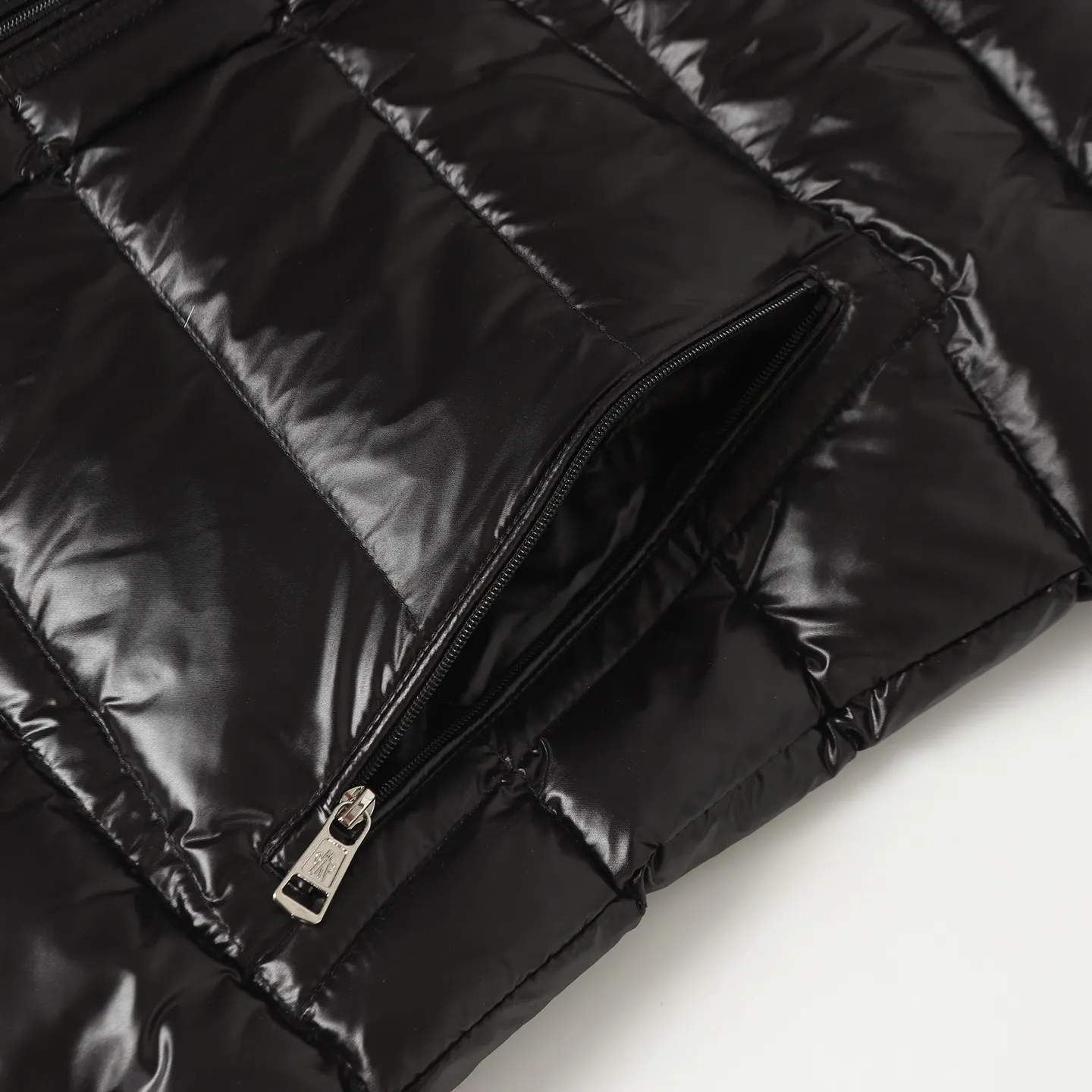 Moncler Acorus Stand Collar Down Jacket Black - Image 11