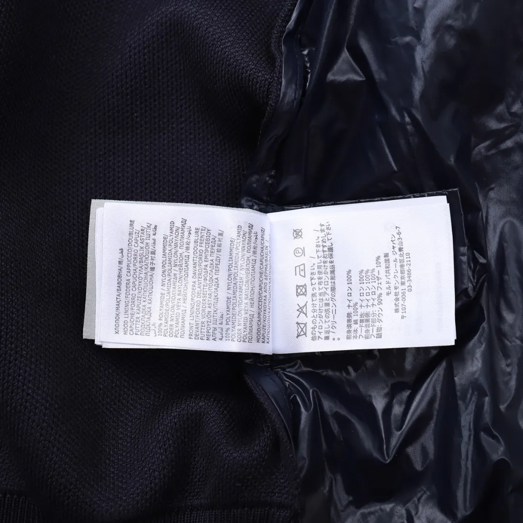 Moncler M29 Knit Down Jacket Navy Blue - Image 16