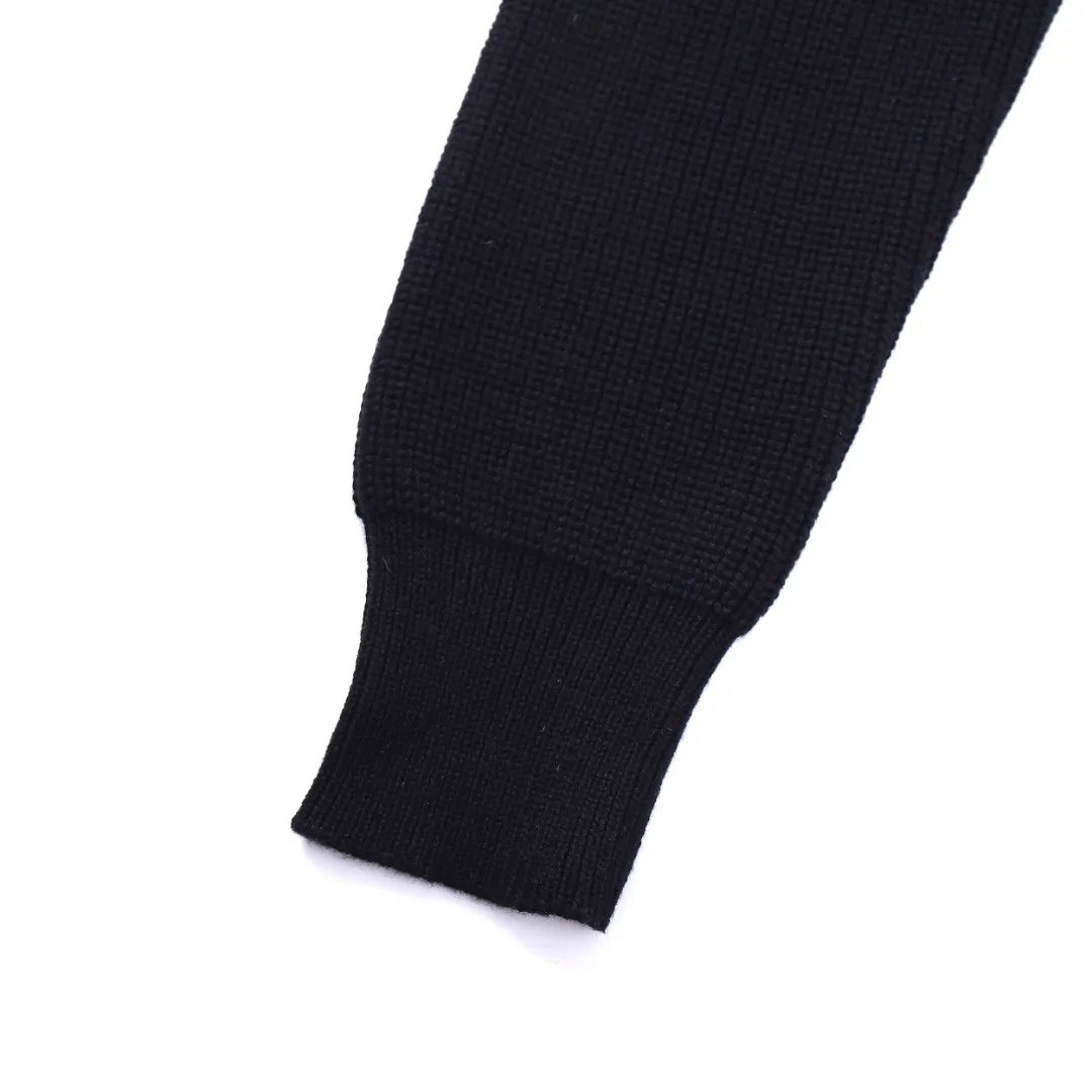 Moncler M32 Knit Down Jacket Black - Image 12