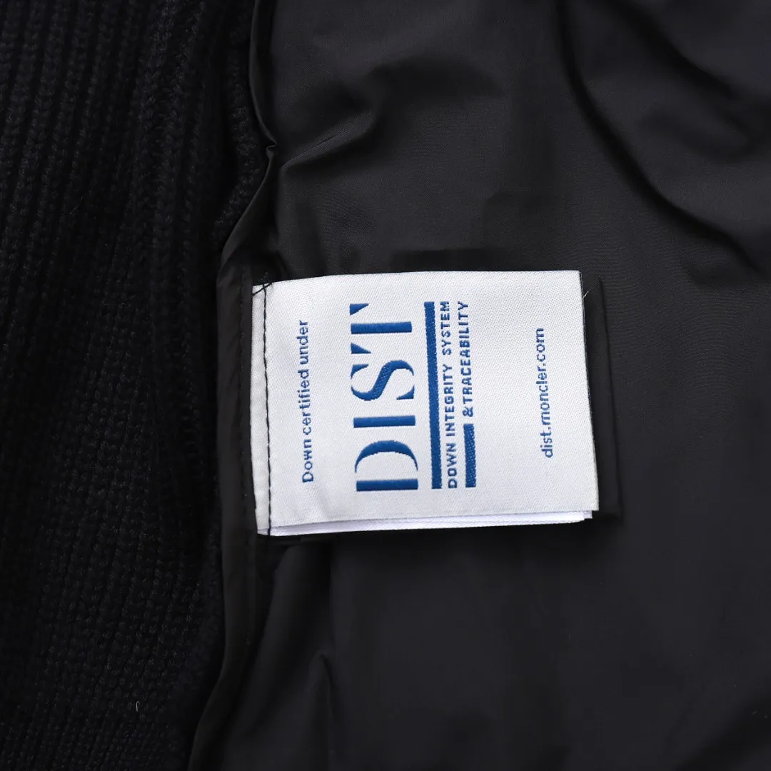 Moncler M32 Knit Down Jacket Black - Image 15