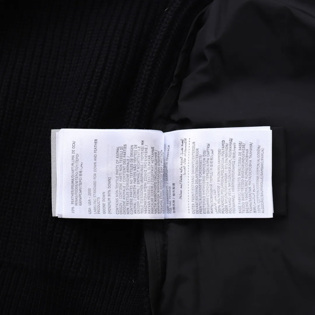 Moncler M32 Knit Down Jacket Black - Image 19