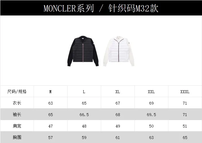 Moncler M32 Knit Down Jacket Black - Image 22