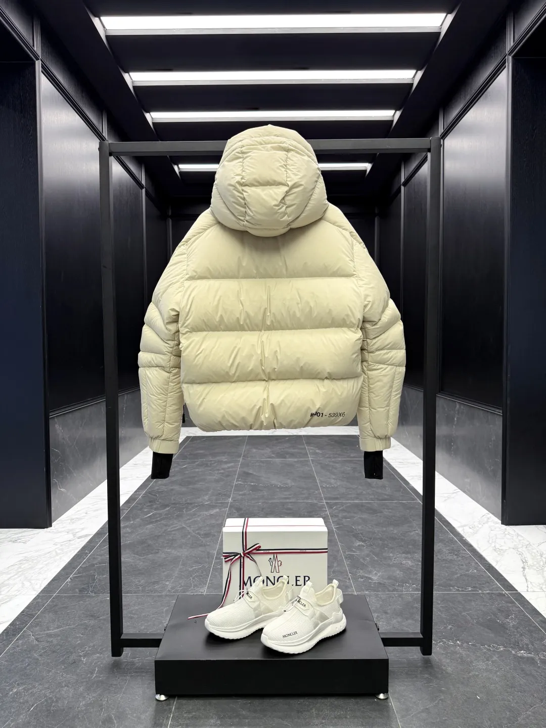 Moncler Grenoble Cherferie Down Jacket Ivory Casual - Image 10