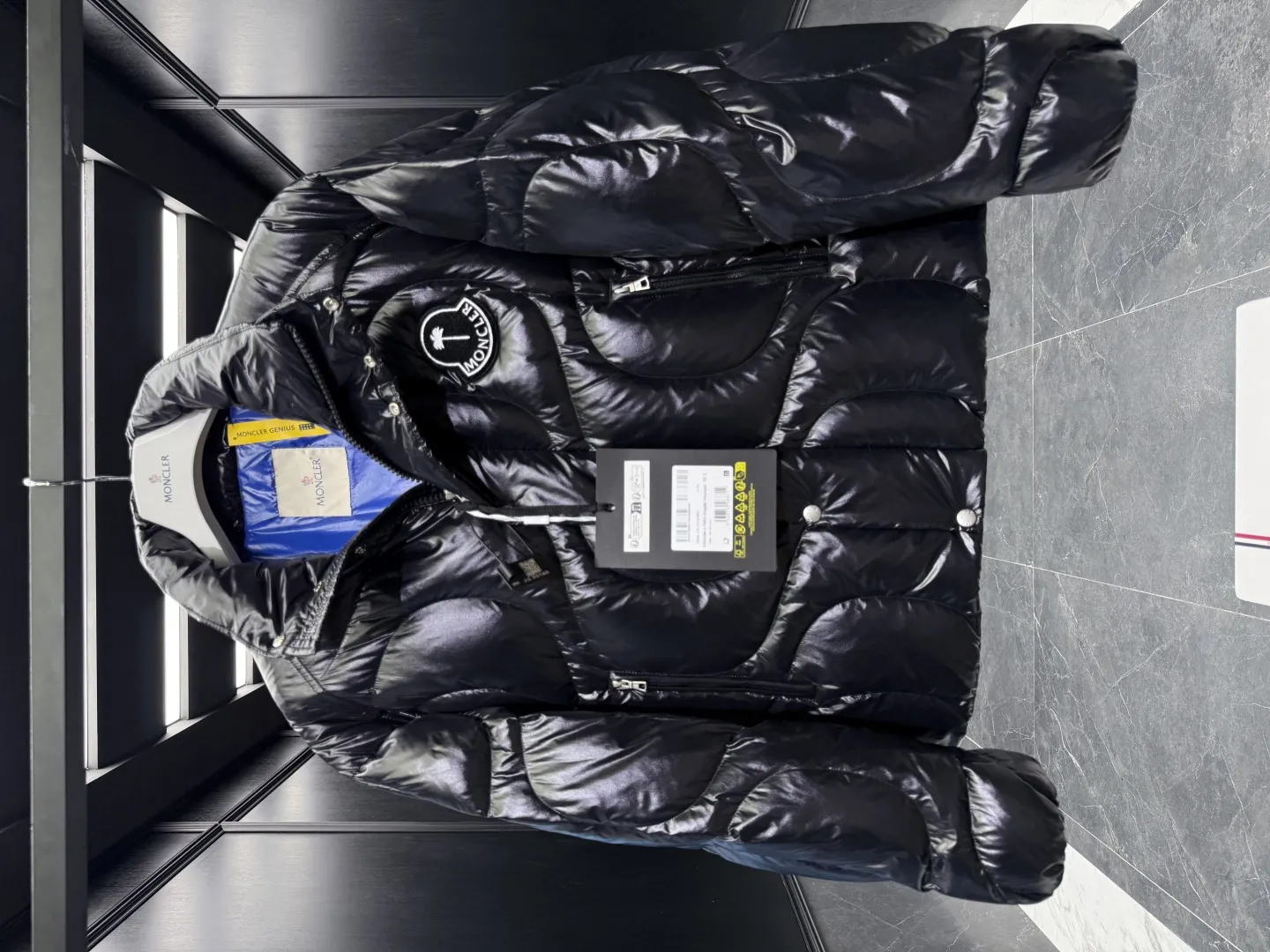 Moncler Palm Angels Haunani Black Jacket - Image 6