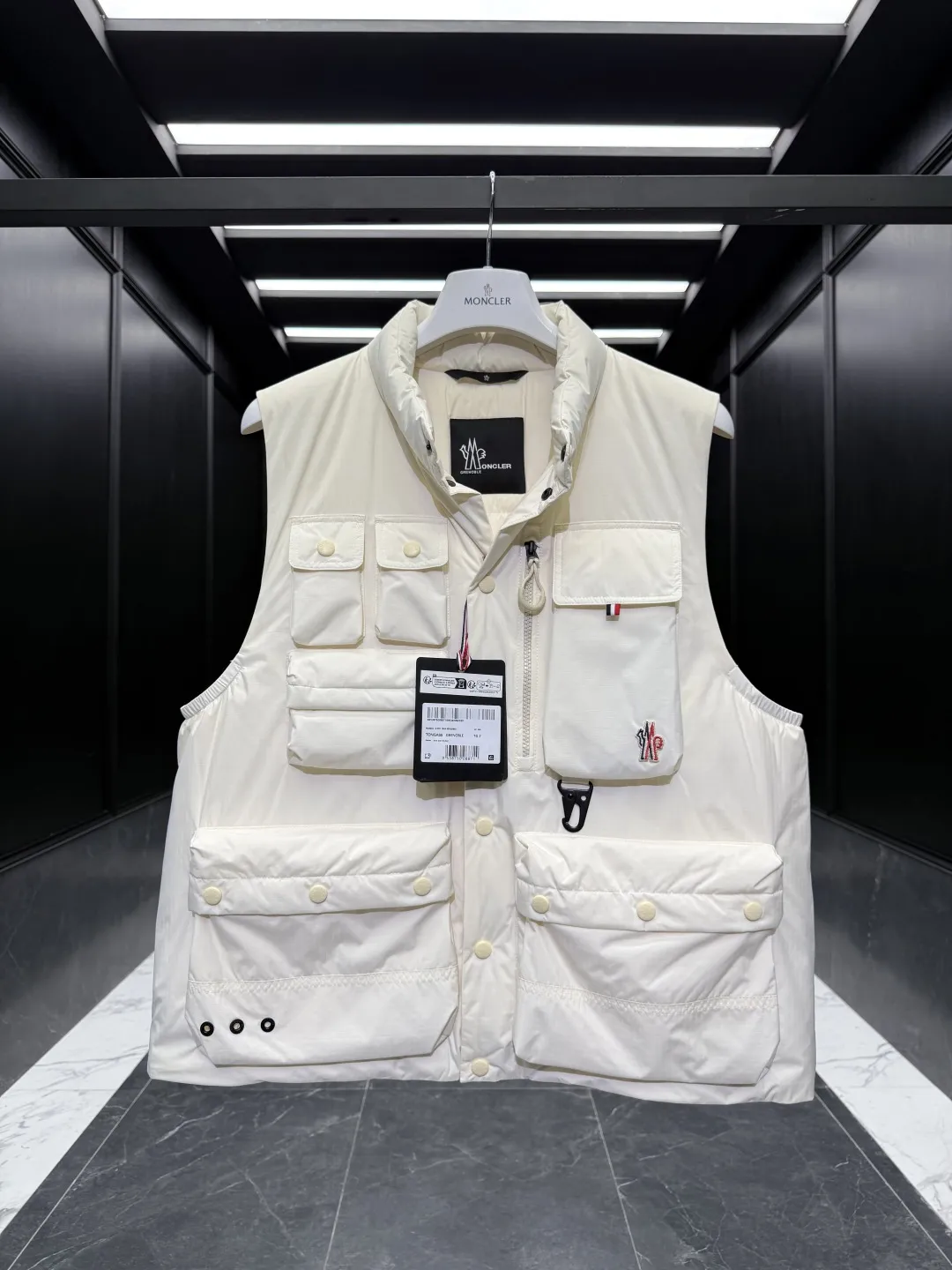Moncler Grenoble Tongass Vest Off White - Image 5