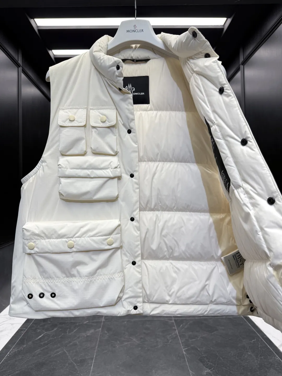 Moncler Grenoble Tongass Vest Off White - Image 8