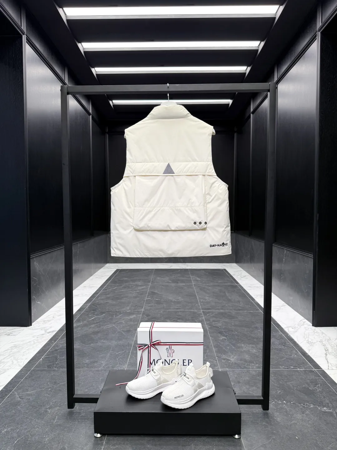 Moncler Grenoble Tongass Vest Off White - Image 10