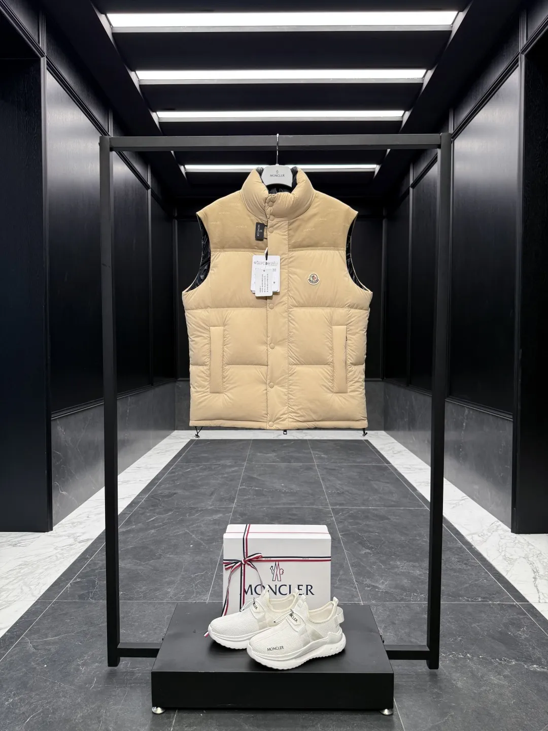 Moncler Verone Beige Reversible Jacket