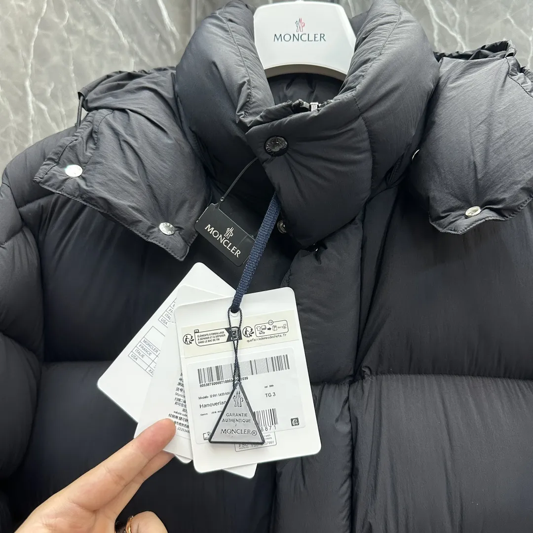 Moncler Maya Down Jacket Black Matte - Image 9