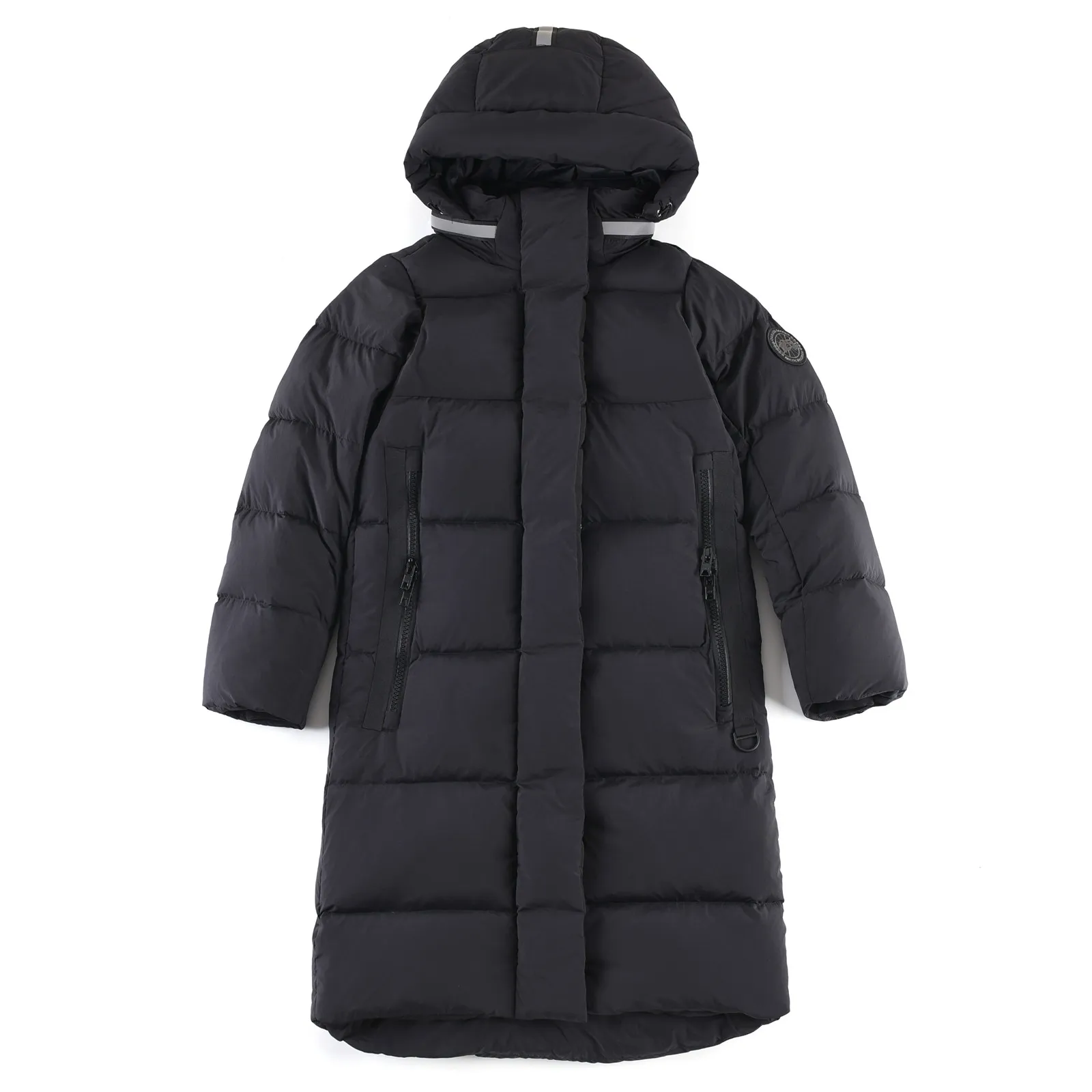 Canada Goose Hybridge Black Down Parka