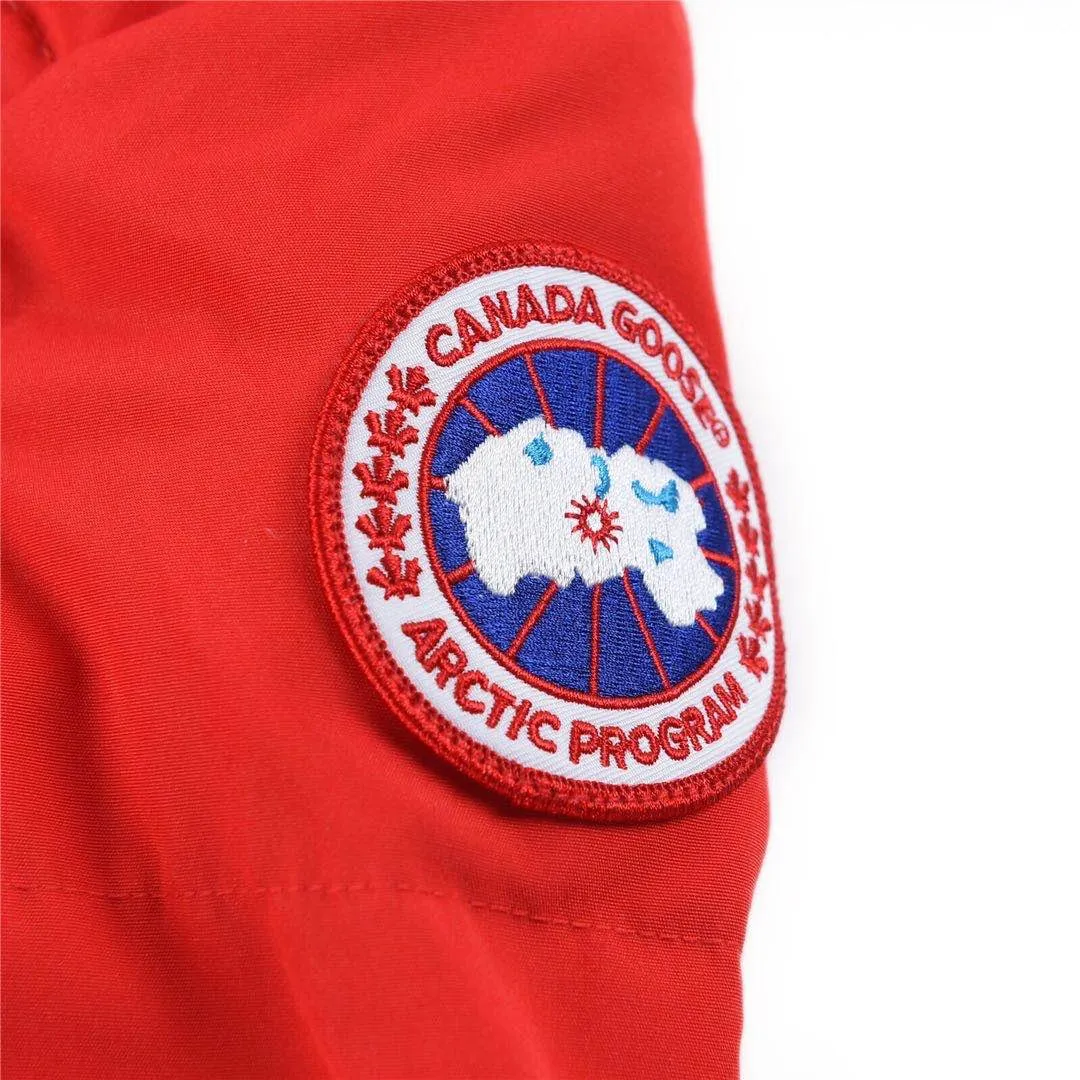 Canada Goose Mystique 3035LB Red Parka - Image 5