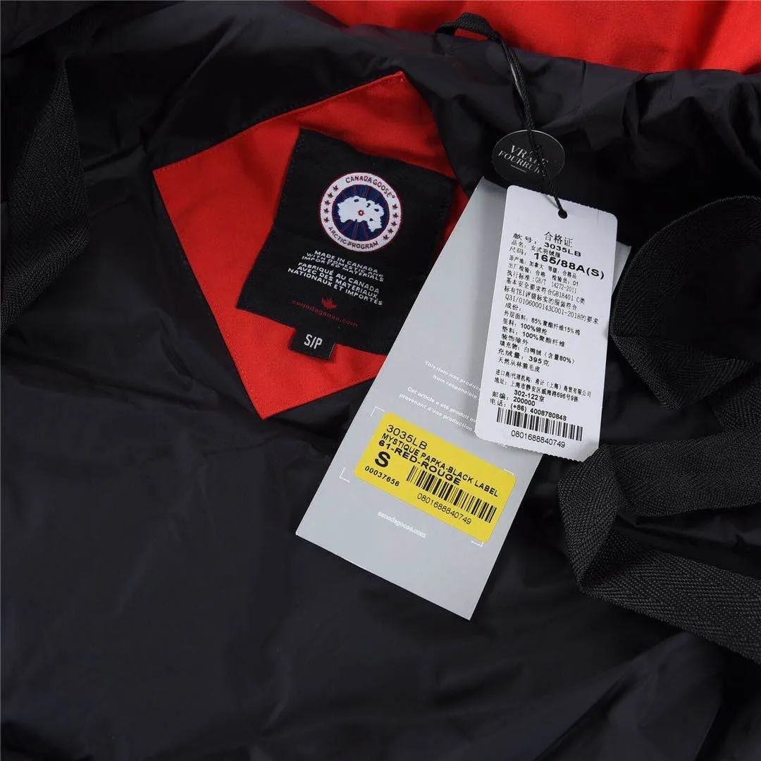 Canada Goose Mystique 3035LB Red Parka - Image 9