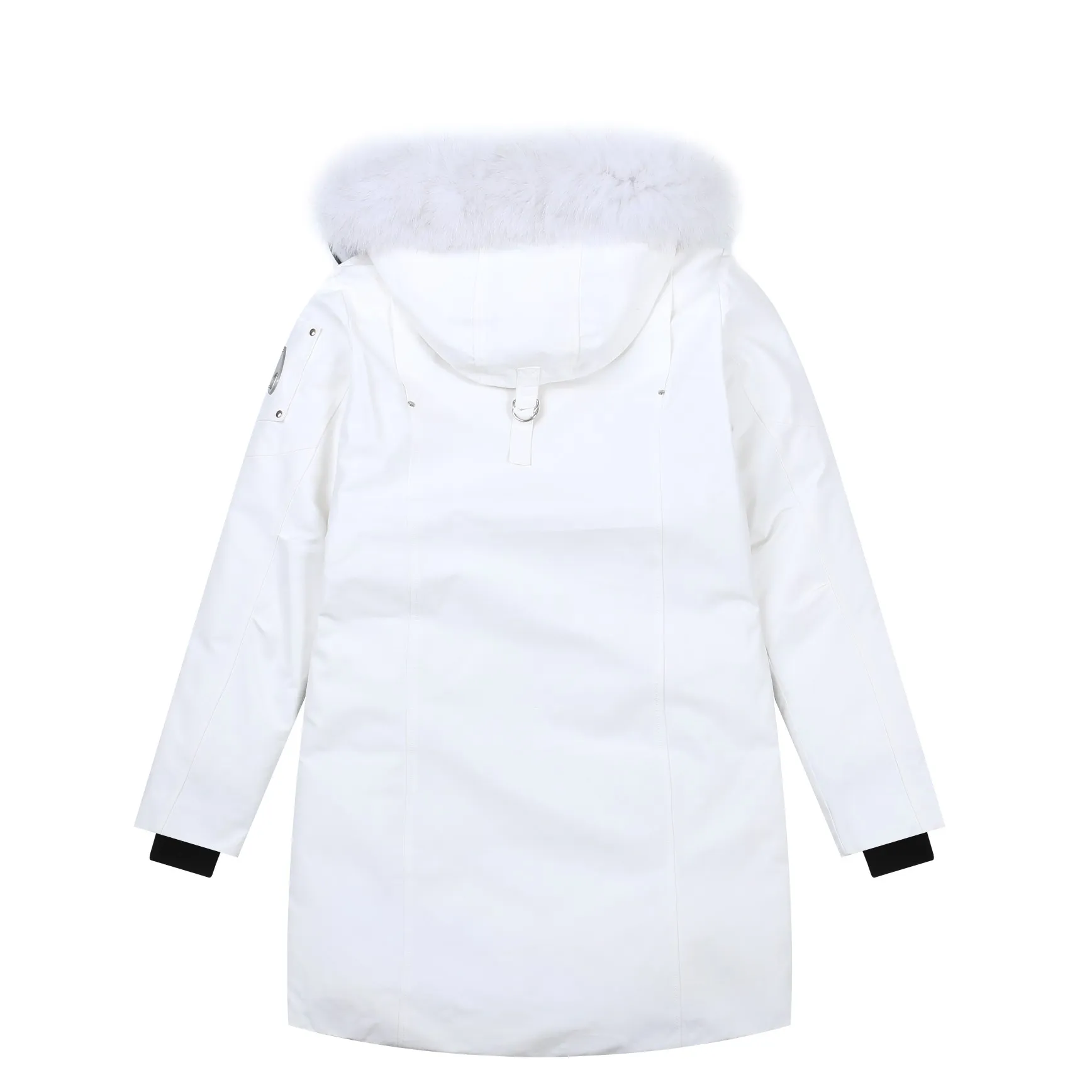 Moose Knuckles Scissor 01 White Parka - Image 3