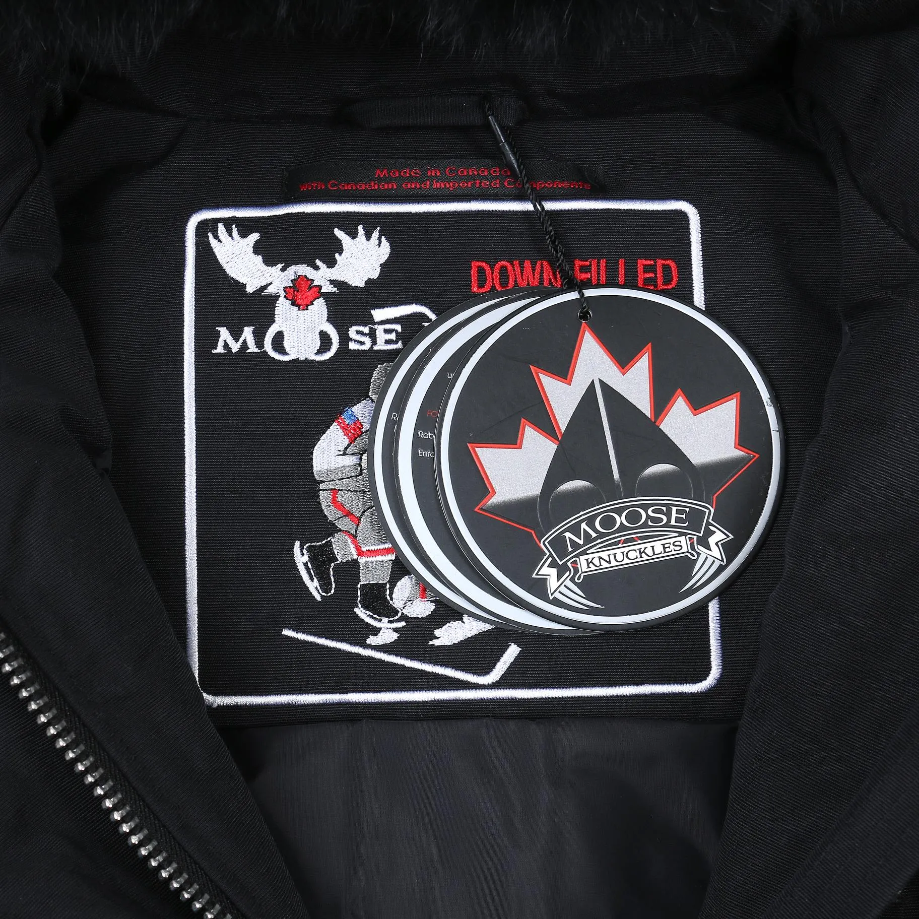 Moose Knuckles Scissor 01 Long Parka Black - Image 6