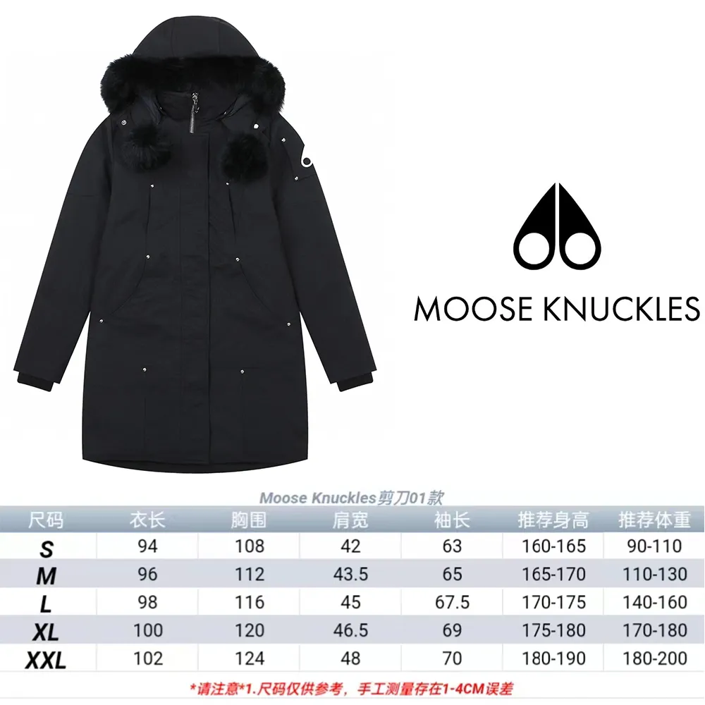 Moose Knuckles Scissor 01 Long Parka Black - Image 10