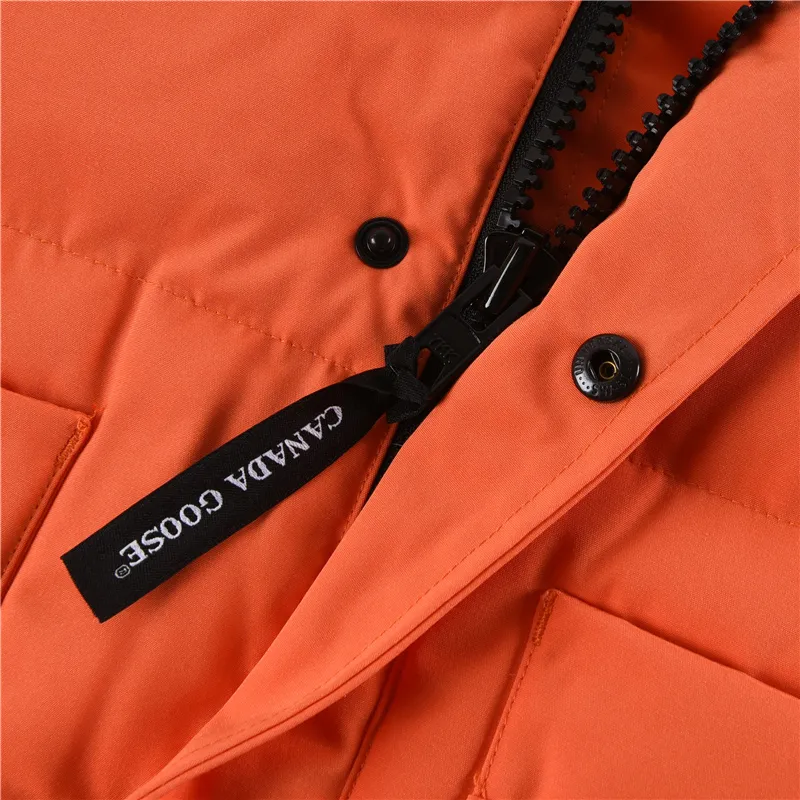 Canada Goose Freestyle Crew 4154M Orange Vest - Image 7