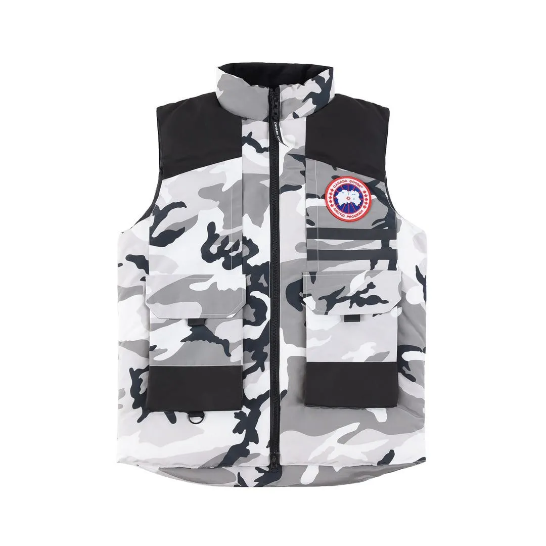 Canada Goose Duncan 4157M Camo Vest White