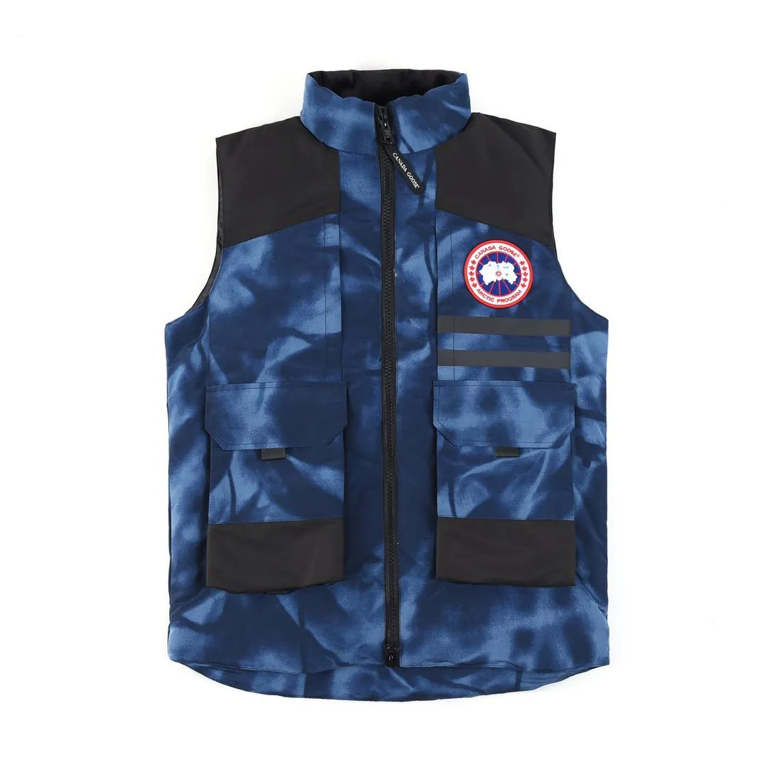 Canada Goose Duncan 4157M Blue Tie-Dye Vest