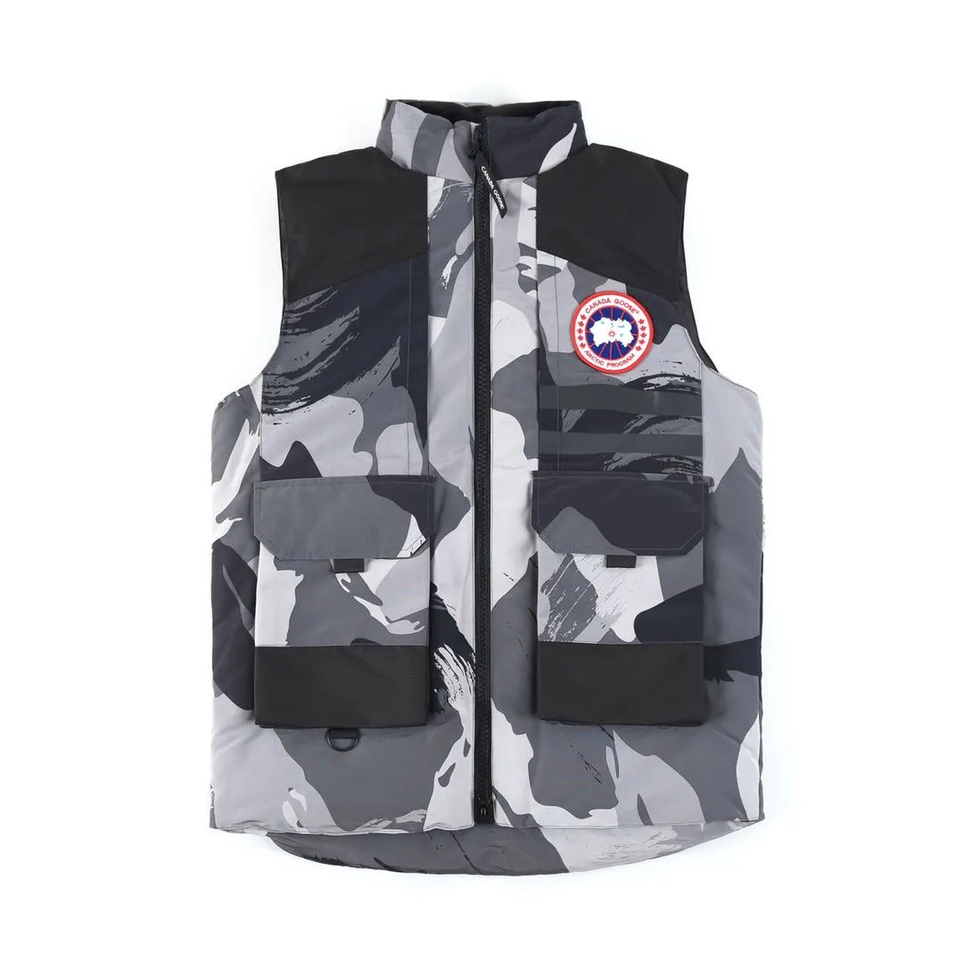 Canada Goose Duncan 4157M Camo Vest Grey