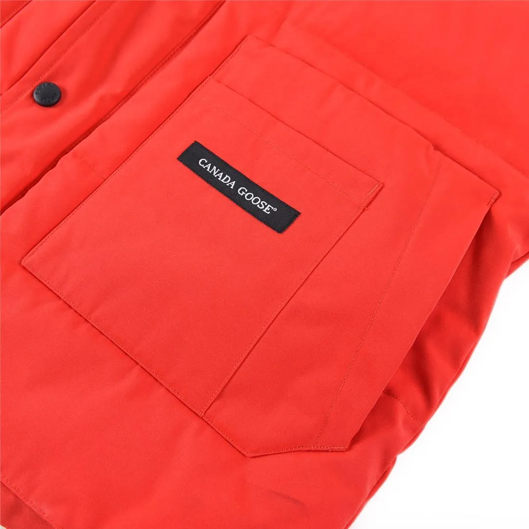 Canada Goose Freestyle Crew 4154M Red Vest - Image 5