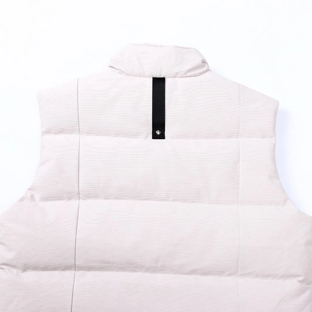 Moose Knuckles Vest Off White Quilted - Image 14