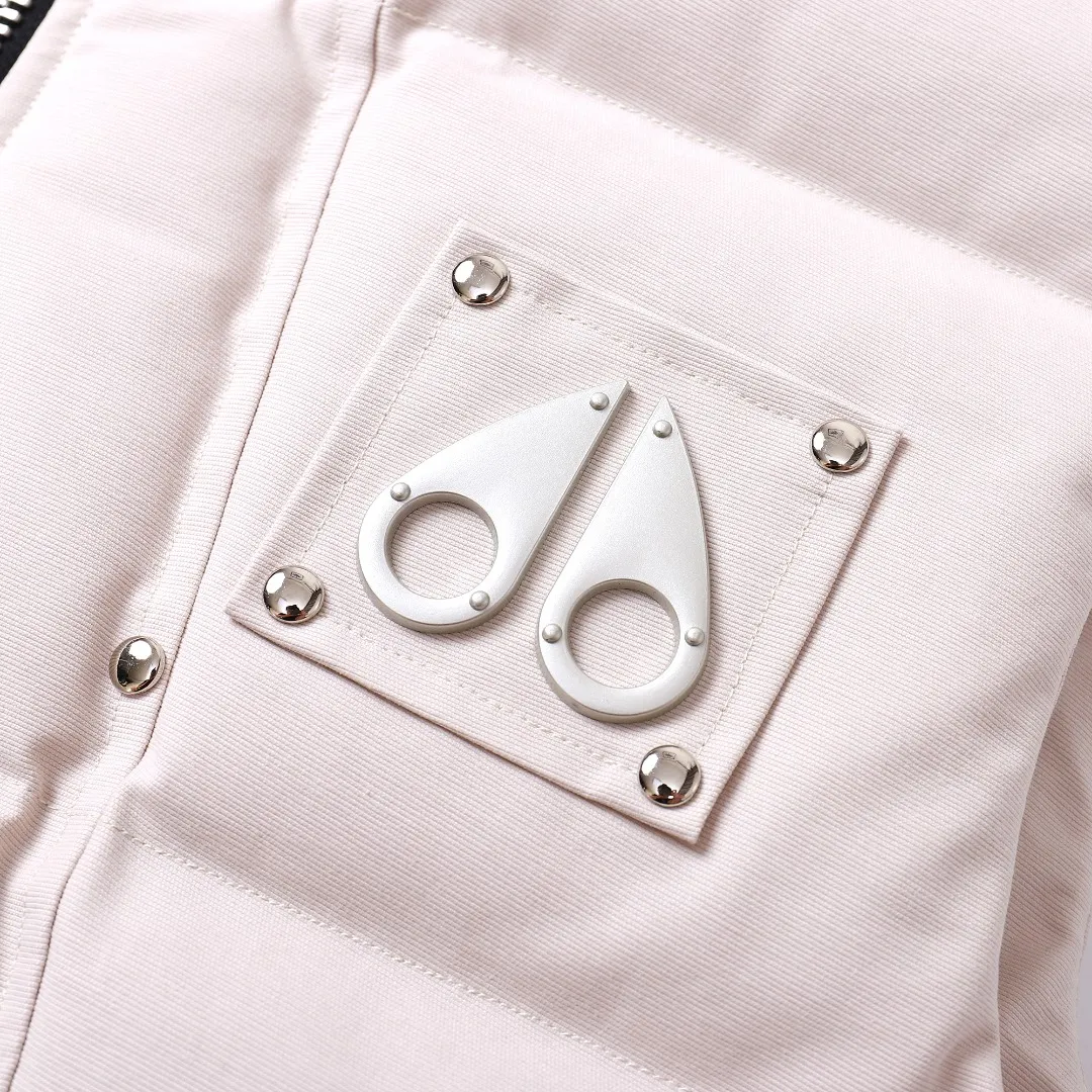 Moose Knuckles Vest Off White Quilted - Image 9